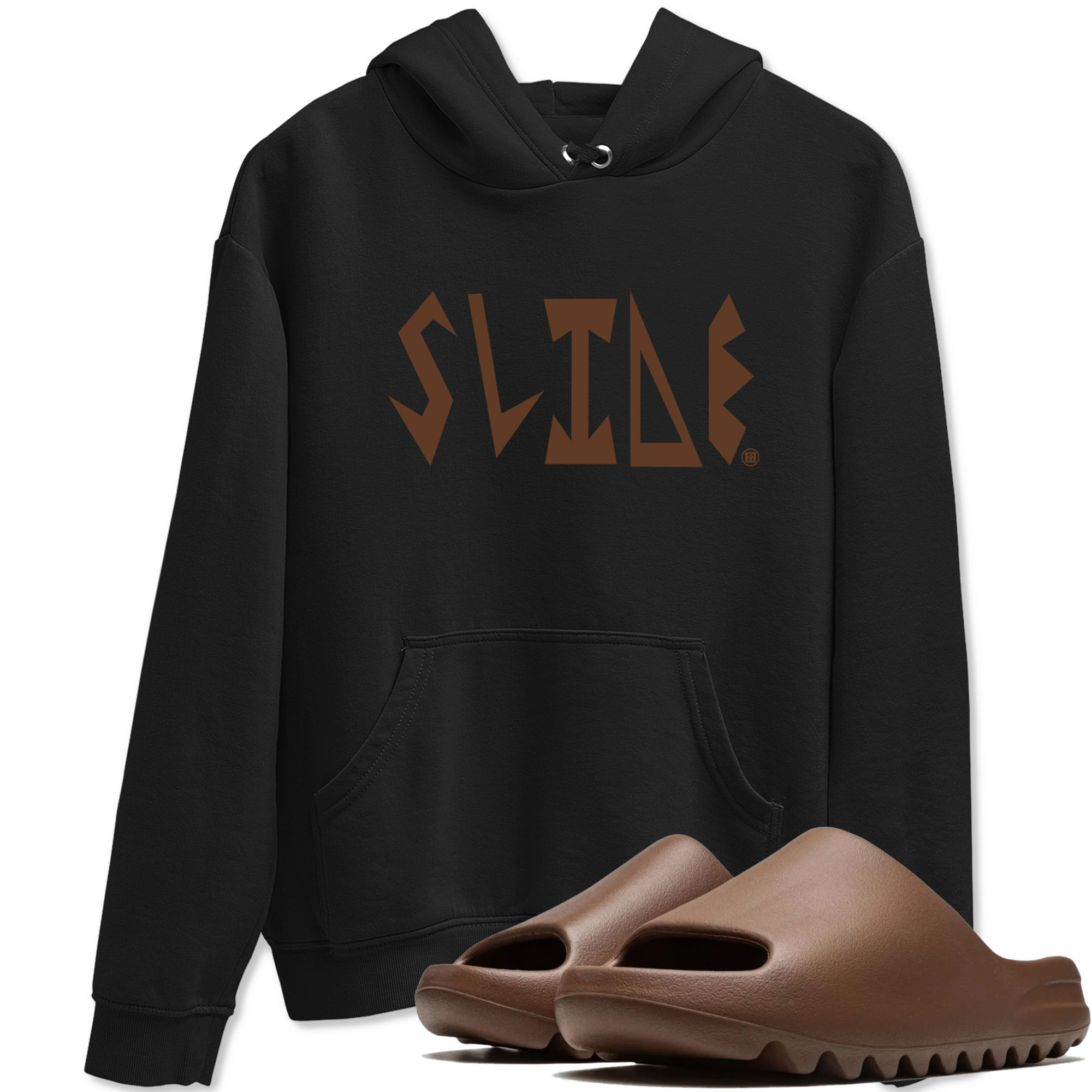 Slide Letters snkmatch Tees - Yeezy Slide Flax