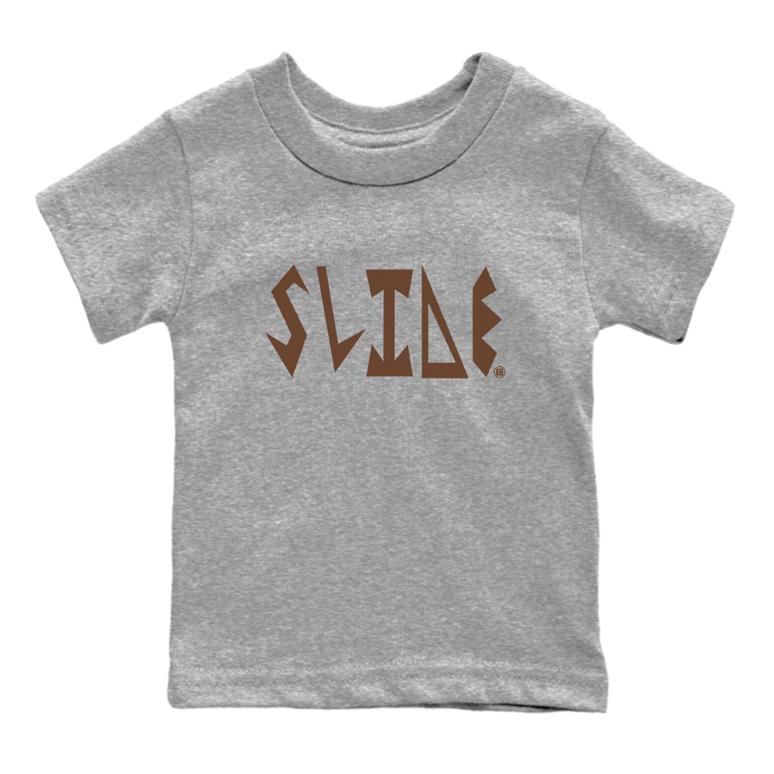 Slide Letters snkmatch Tees Kids - Yeezy Slide Flax