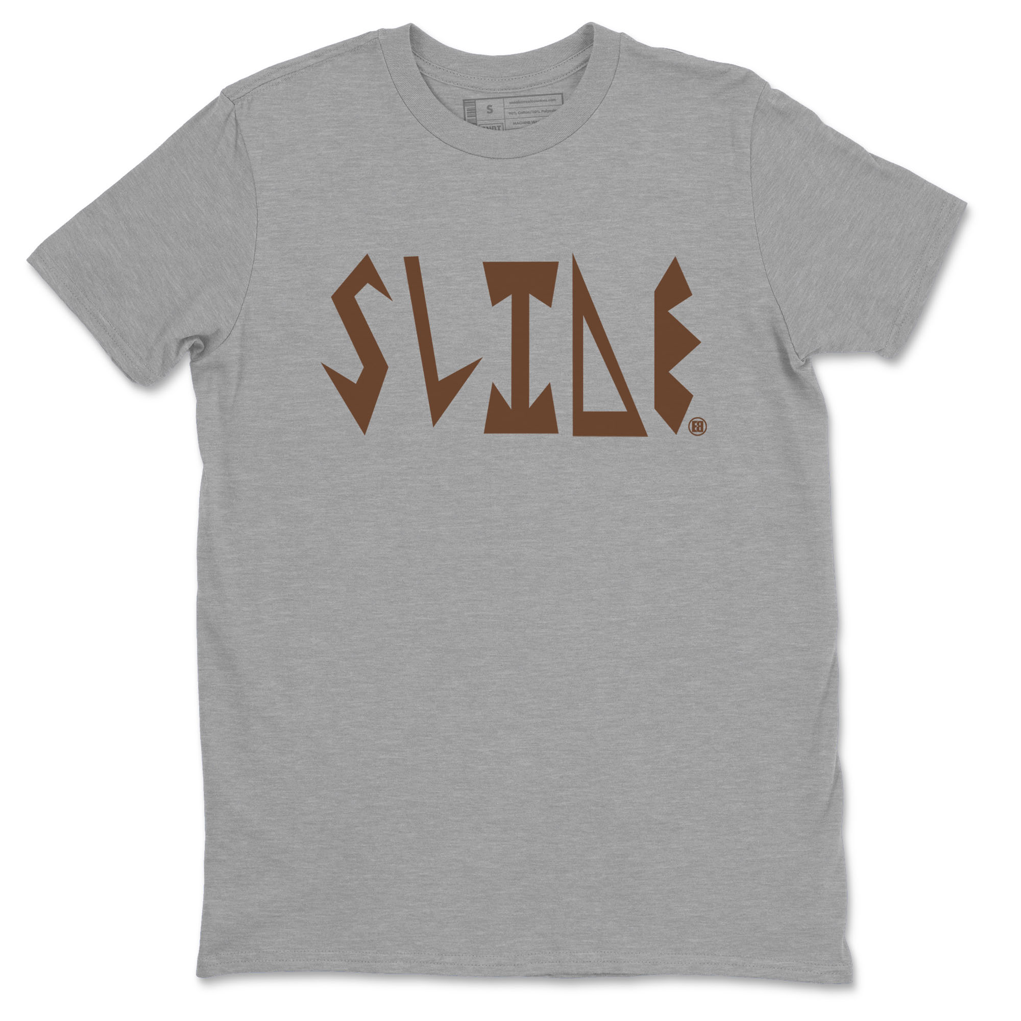 Slide Letters snkmatch Tees - Yeezy Slide Flax