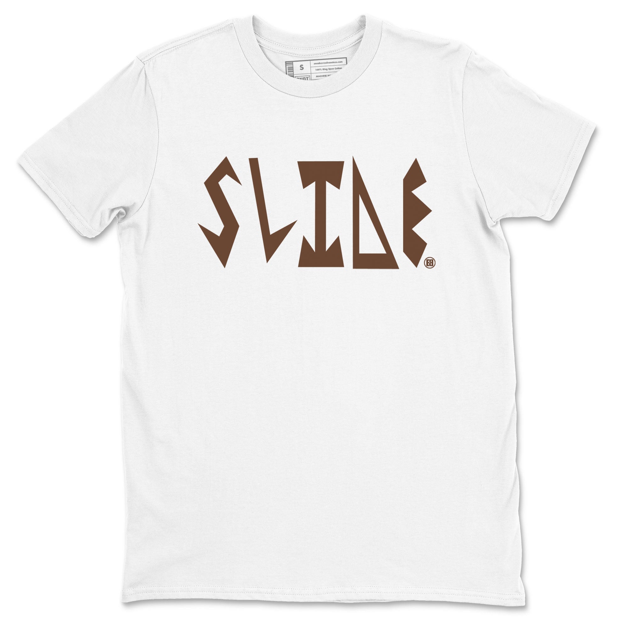 Slide Letters snkmatch Tees - Yeezy Slide Flax