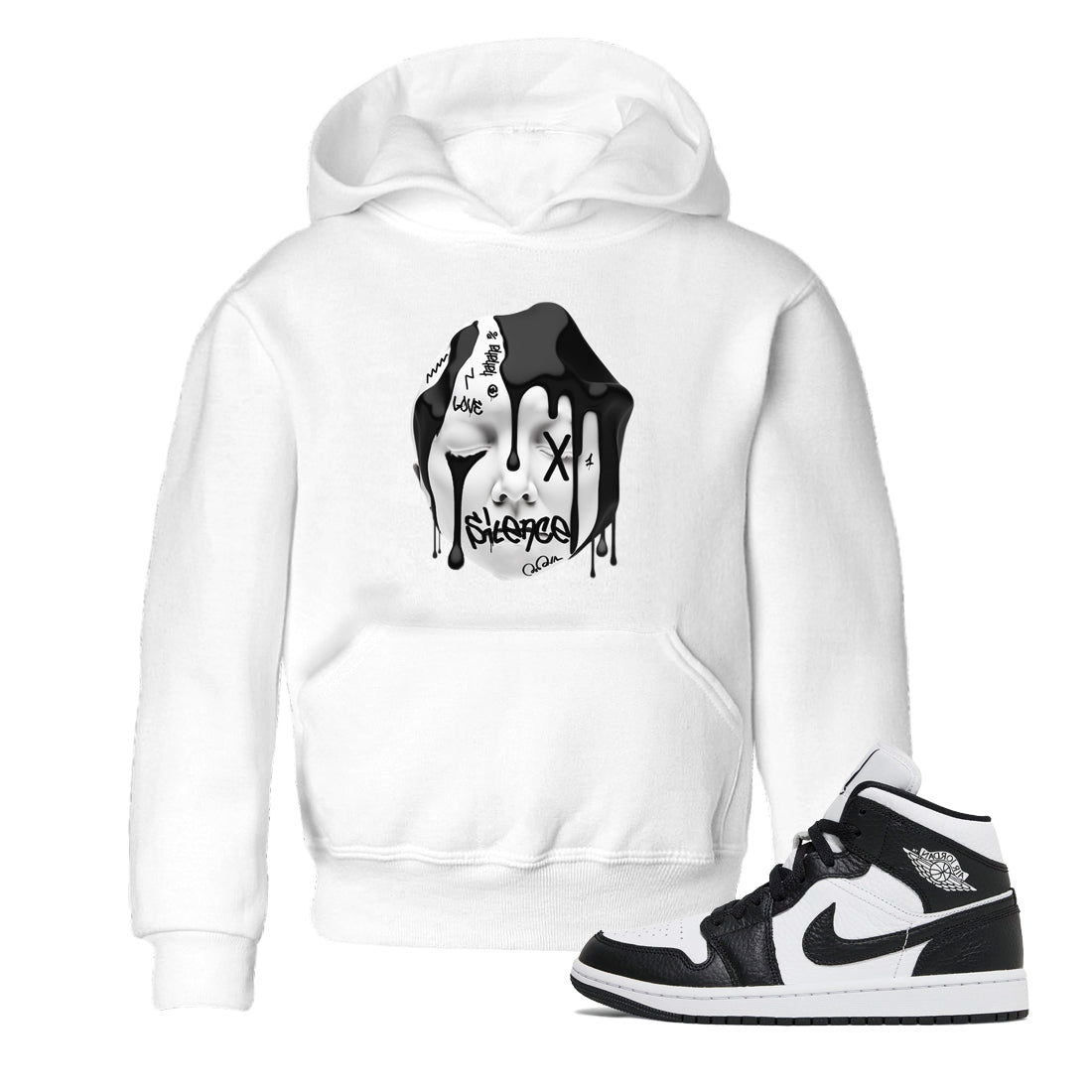 Silence Sculpture Kids Tops - Air Jordan 1 Homage