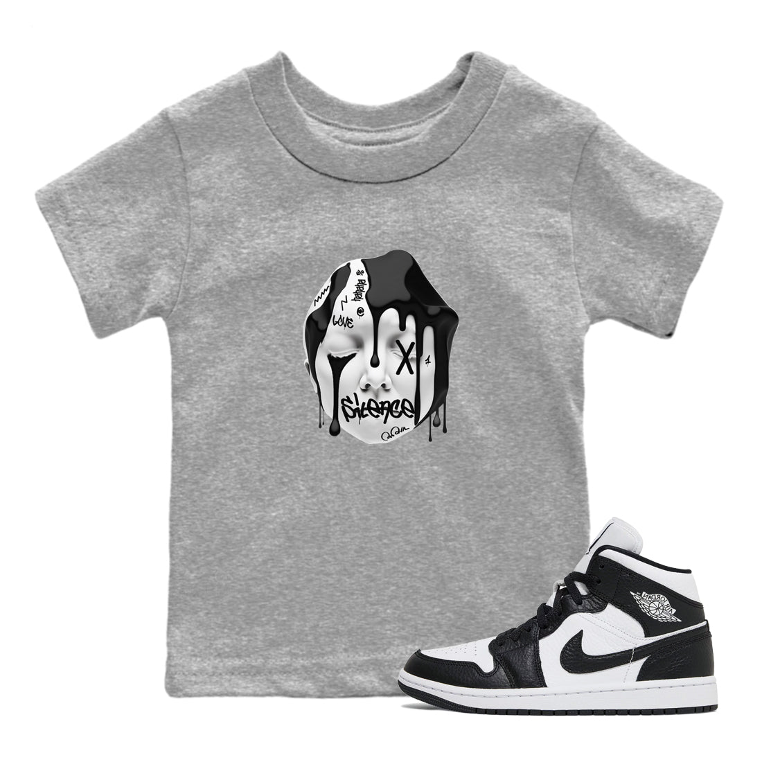 Silence Sculpture Kids Tops - Air Jordan 1 Homage