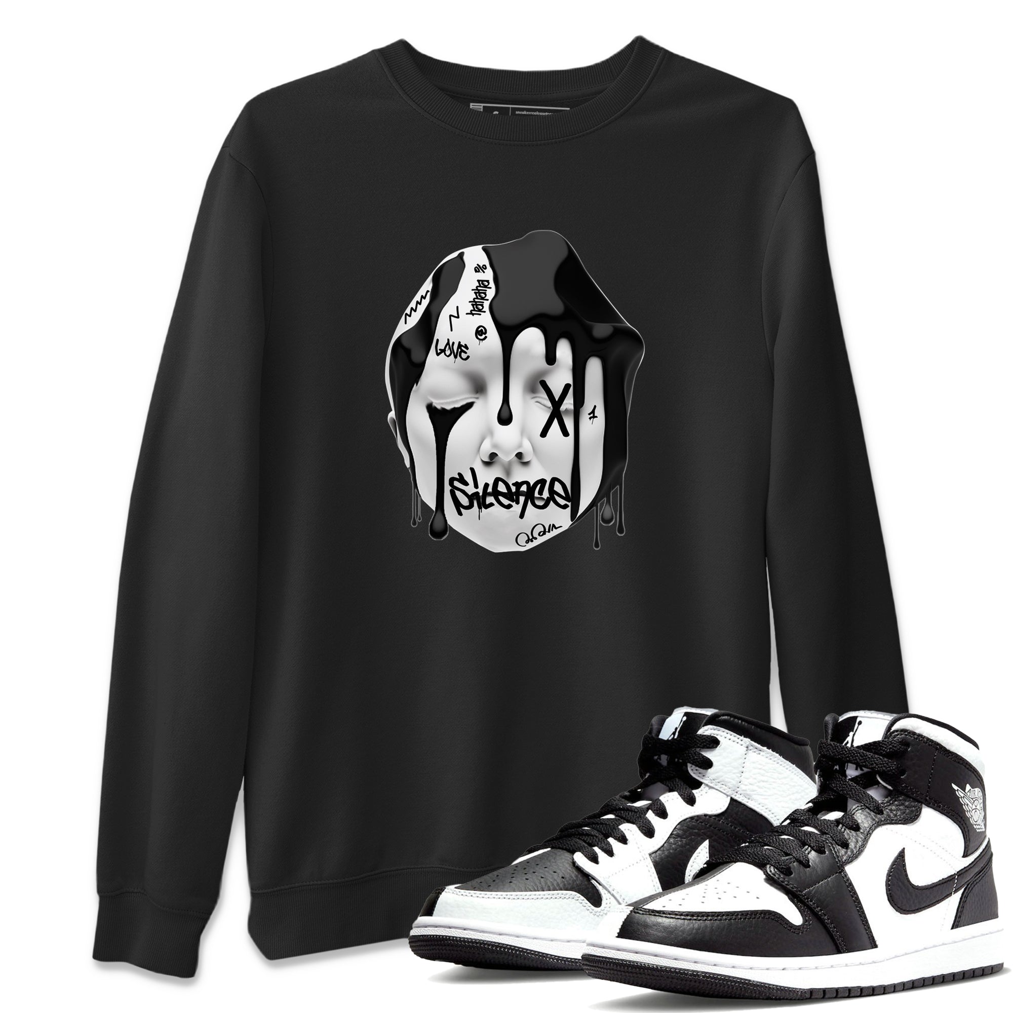 Silence Sculpture Unisex Tops - Air Jordan 1 Homage