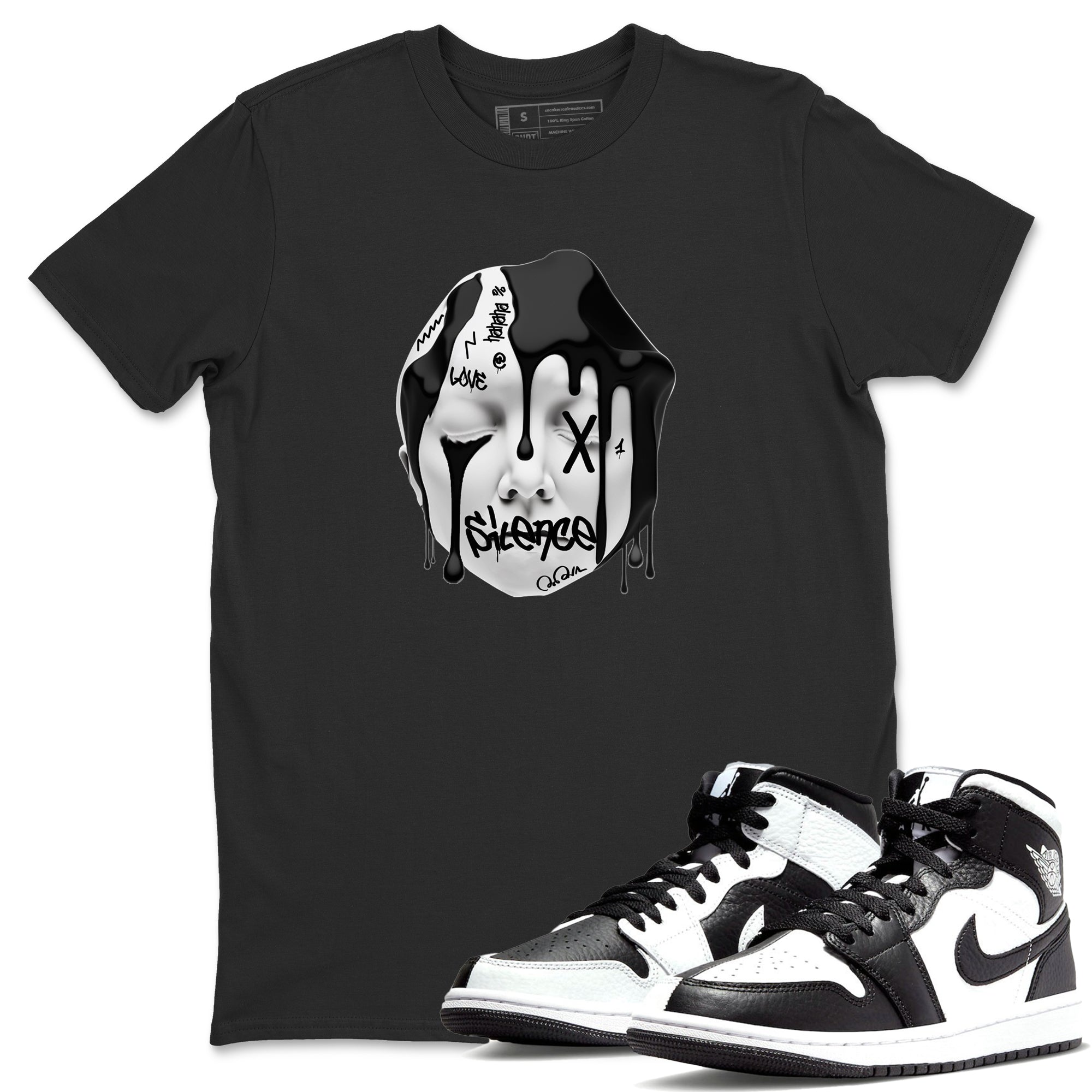 Silence Sculpture Unisex Tops - Air Jordan 1 Homage