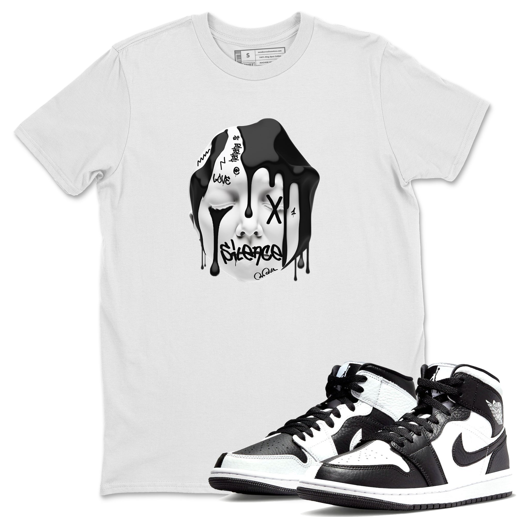 Silence Sculpture Unisex Tops - Air Jordan 1 Homage