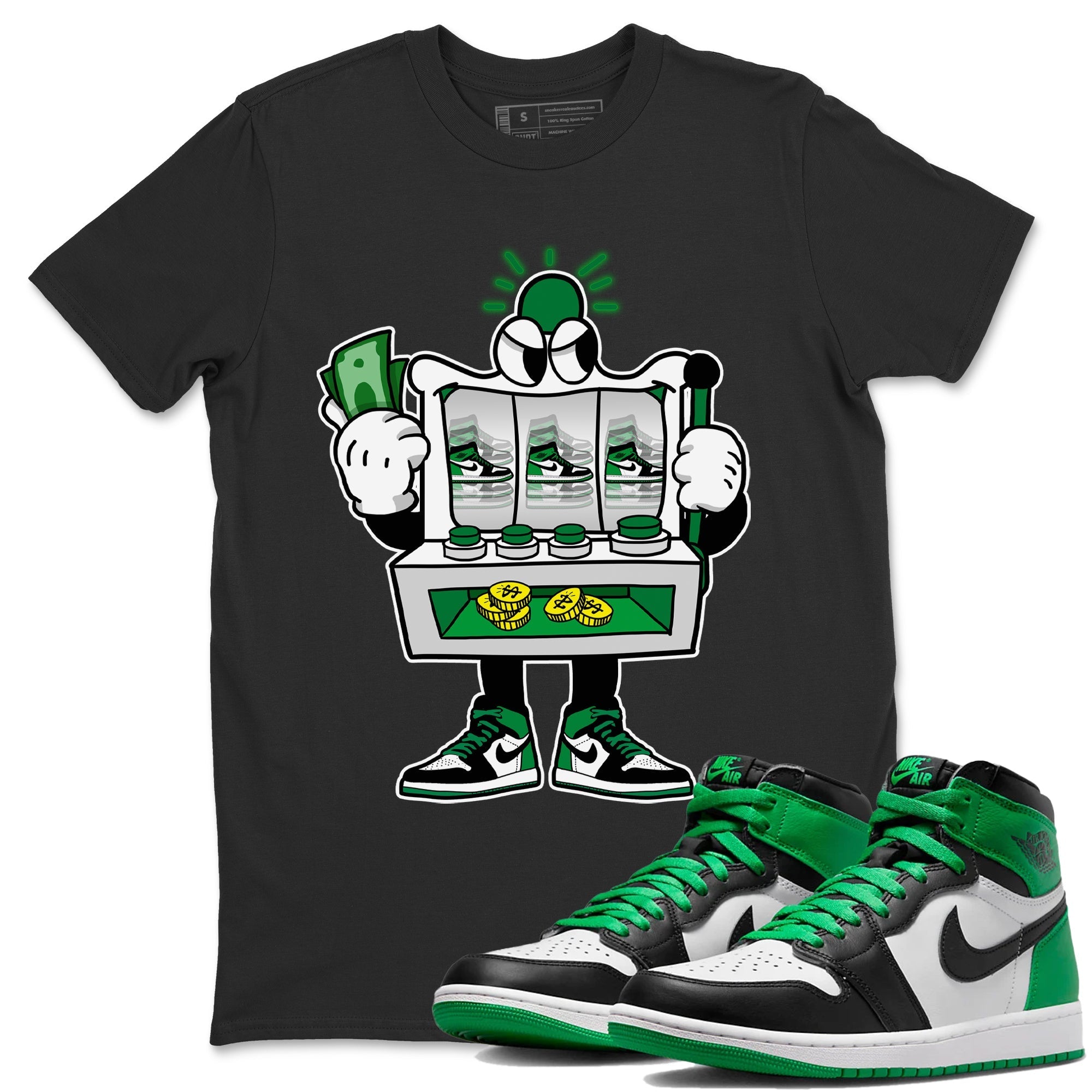 Slot Machine Unisex Tops - Air Jordan 1 Celtics