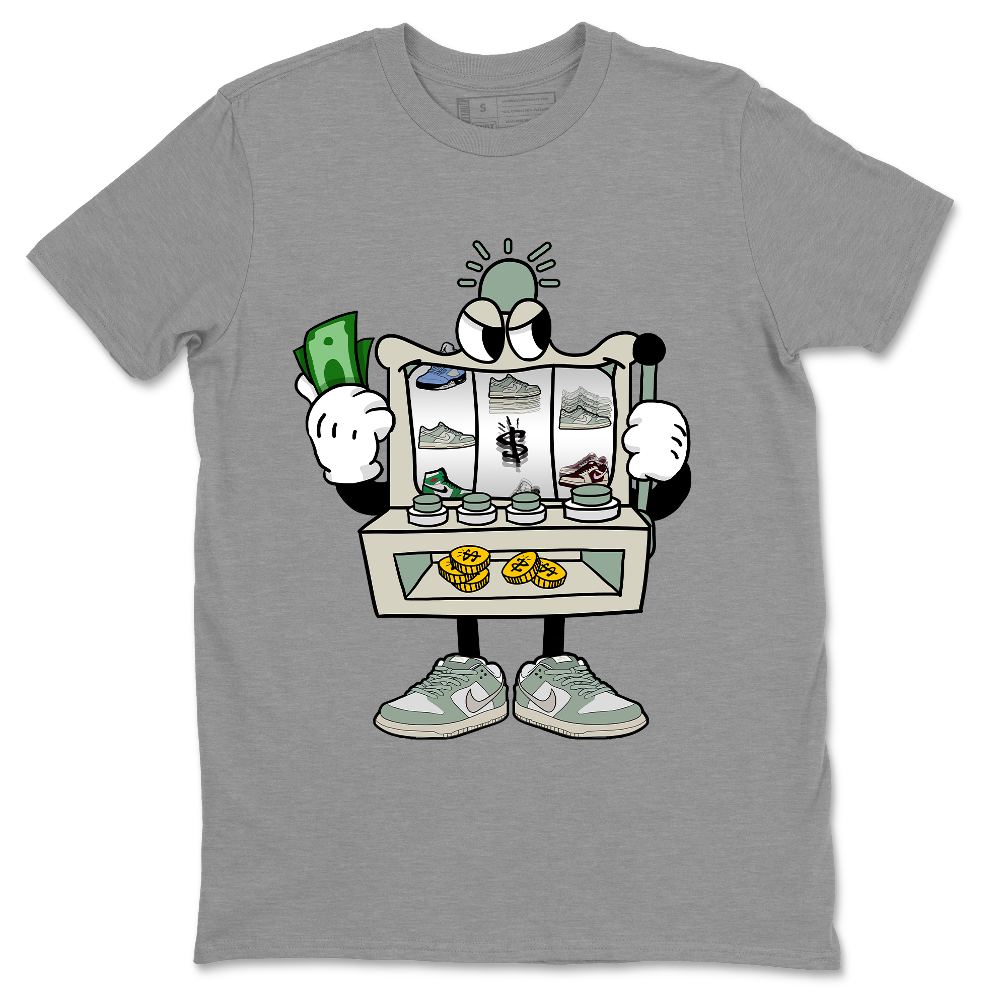 Slot Machine Unisex Tops - Dunk Mica Green