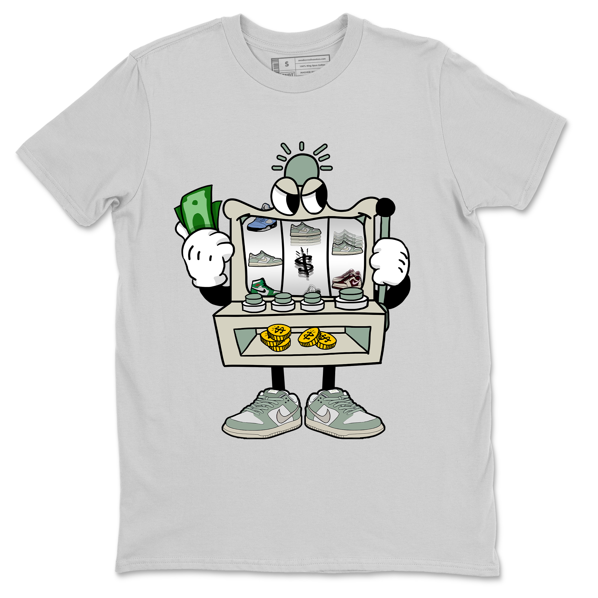 Slot Machine Unisex Tops - Dunk Mica Green