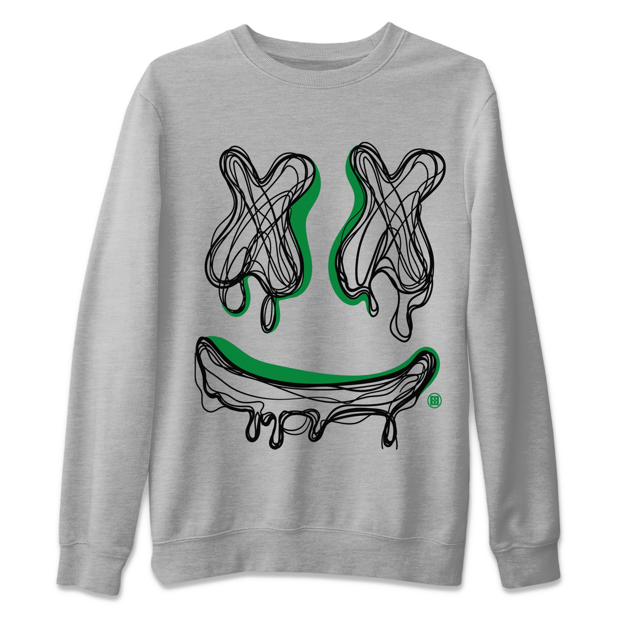 Smile Doodle snkmatch Tees - Air Jordan 1 Celtics