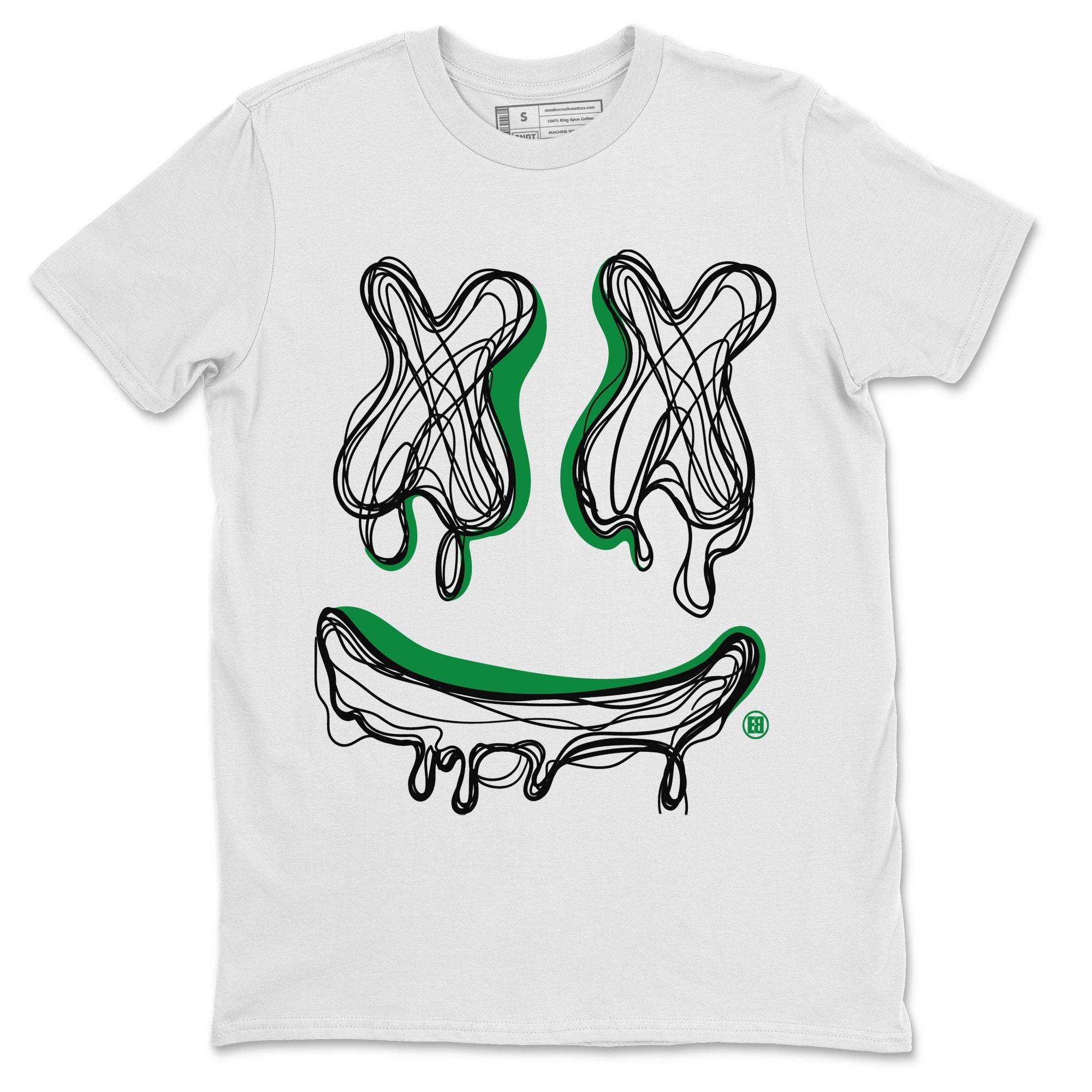 Smile Doodle snkmatch Tees - Air Jordan 1 Celtics