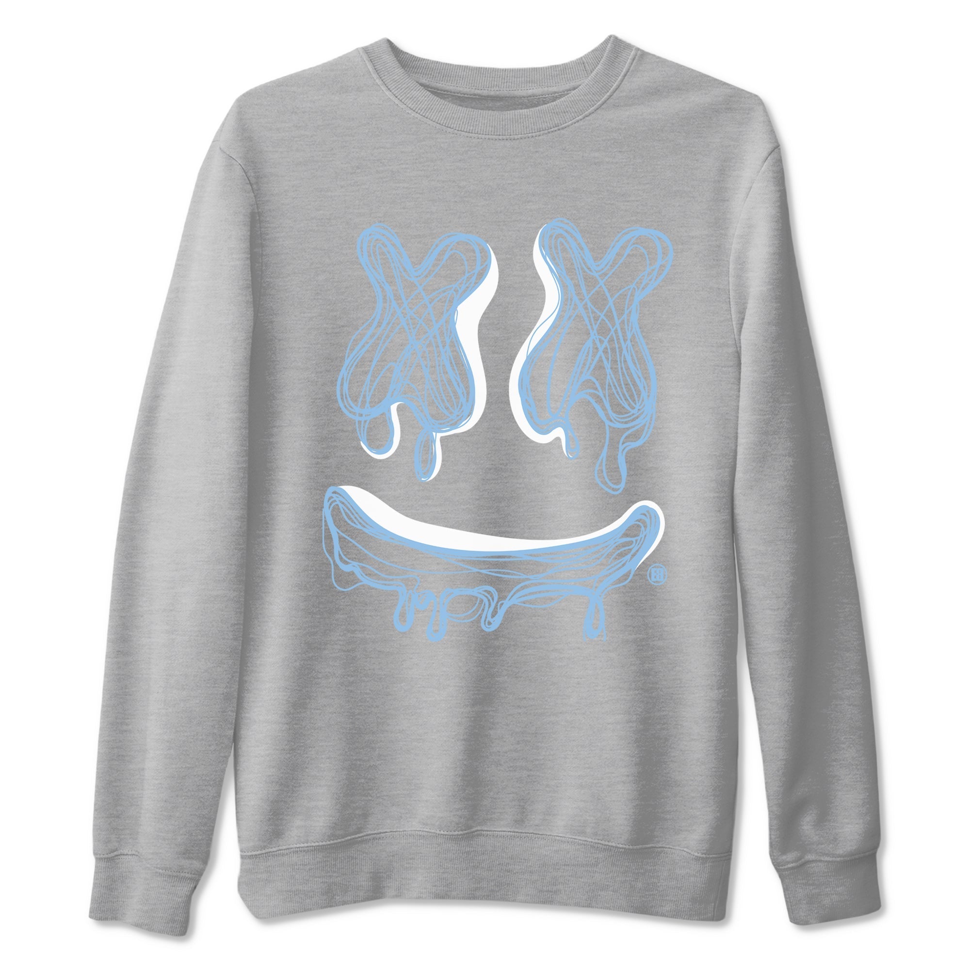 Smile Doodle snkmatch Tees - Air Jordan 11 Retro Legend Blue