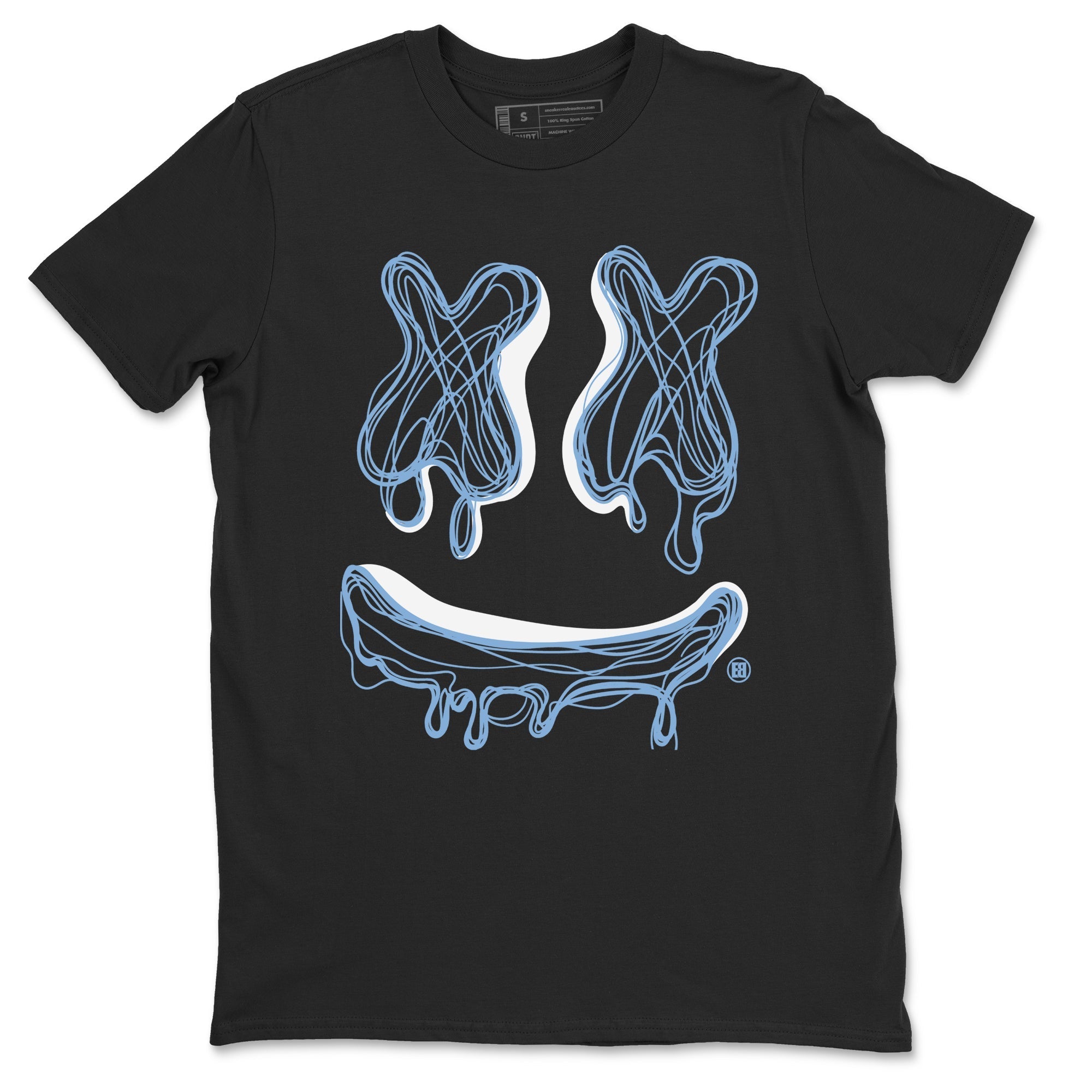 Smile Doodle snkmatch Tees - Air Jordan 11 Retro Legend Blue