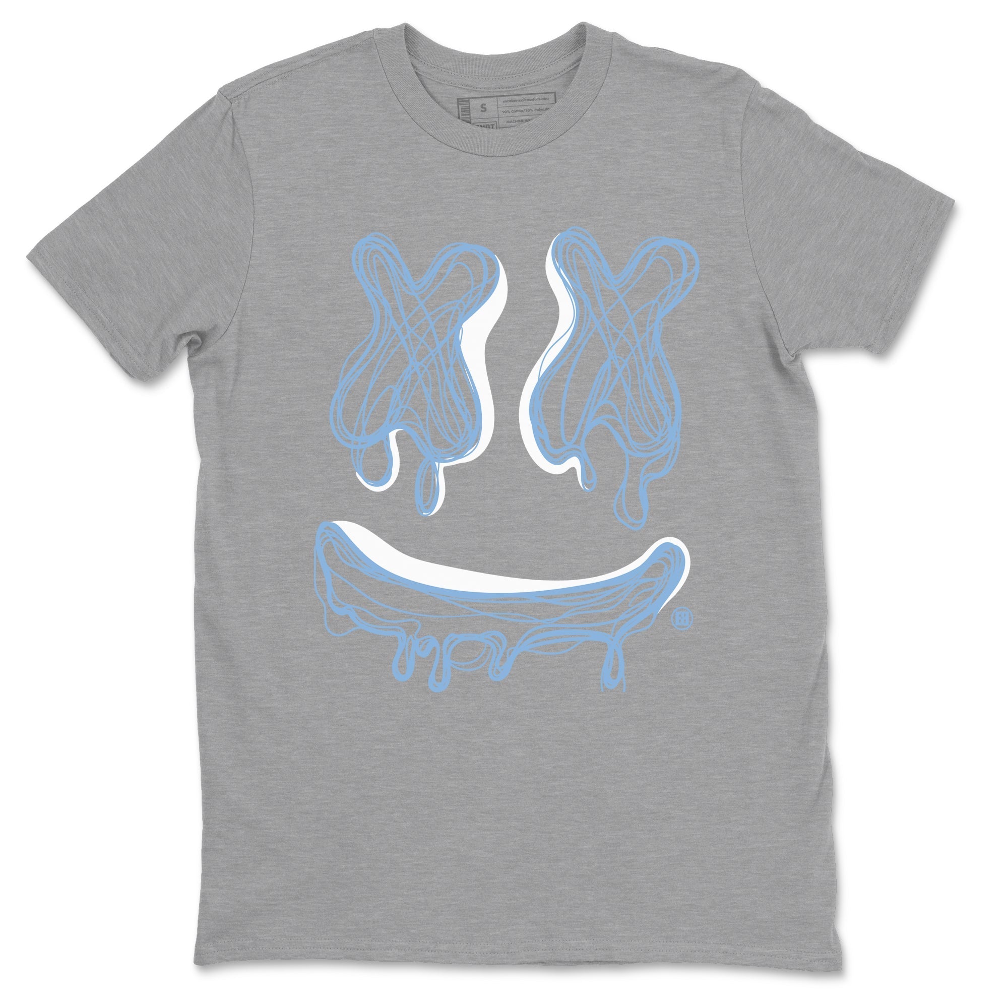 Smile Doodle snkmatch Tees - Air Jordan 11 Retro Legend Blue