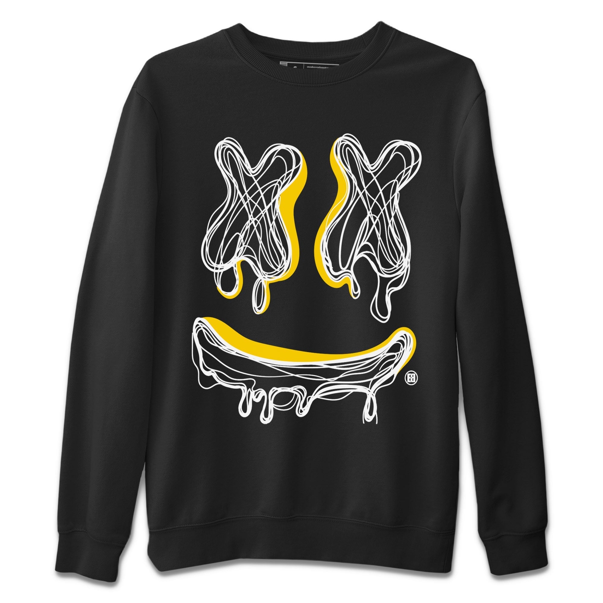 Smile Doodle snkmatch Tees - Air Jordan 4 Thunder