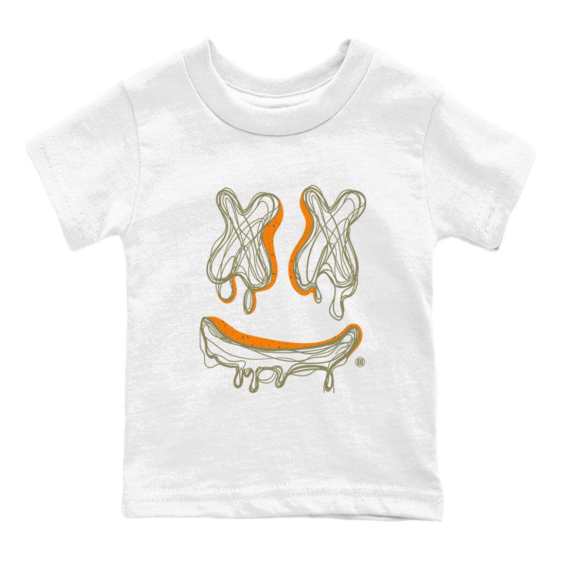 Smile Doodle snkmatch Tees Kids - Air Jordan 5 Olive