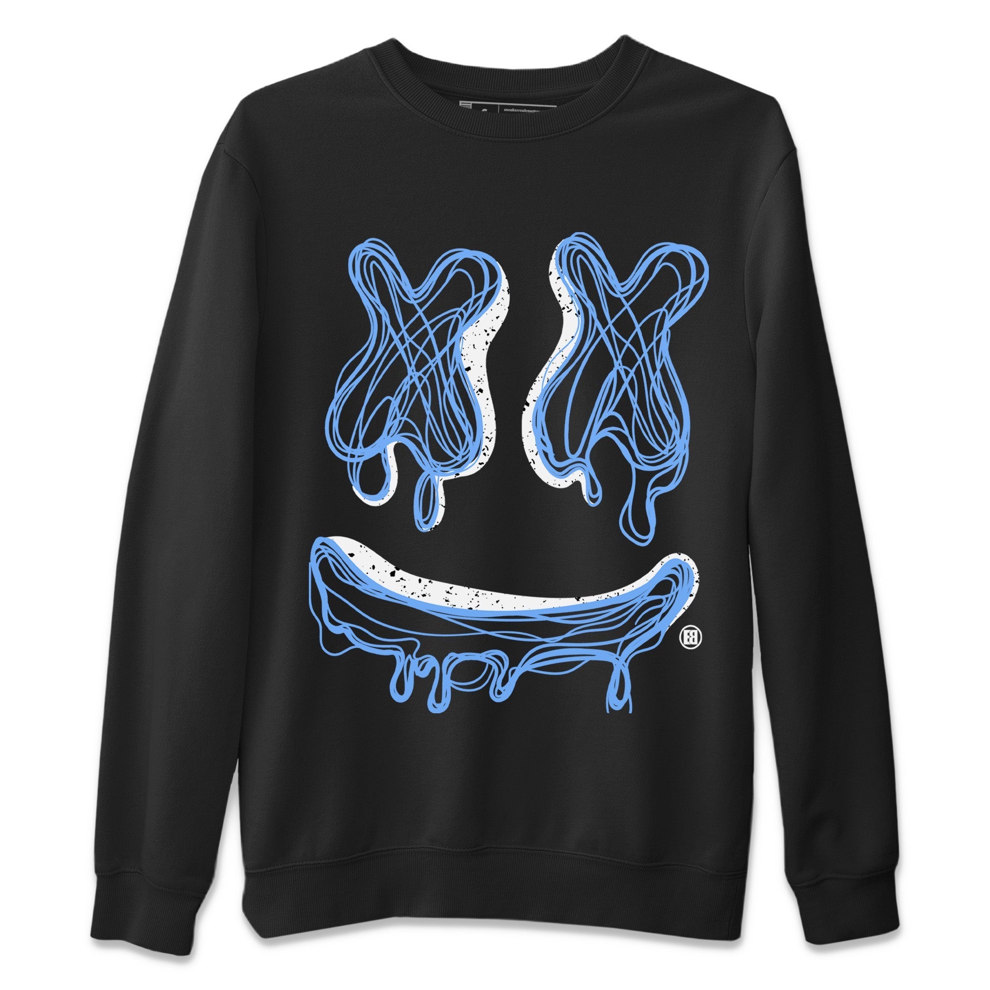 Smile Doodle snkmatch Tees - Air Jordan 5 UNC