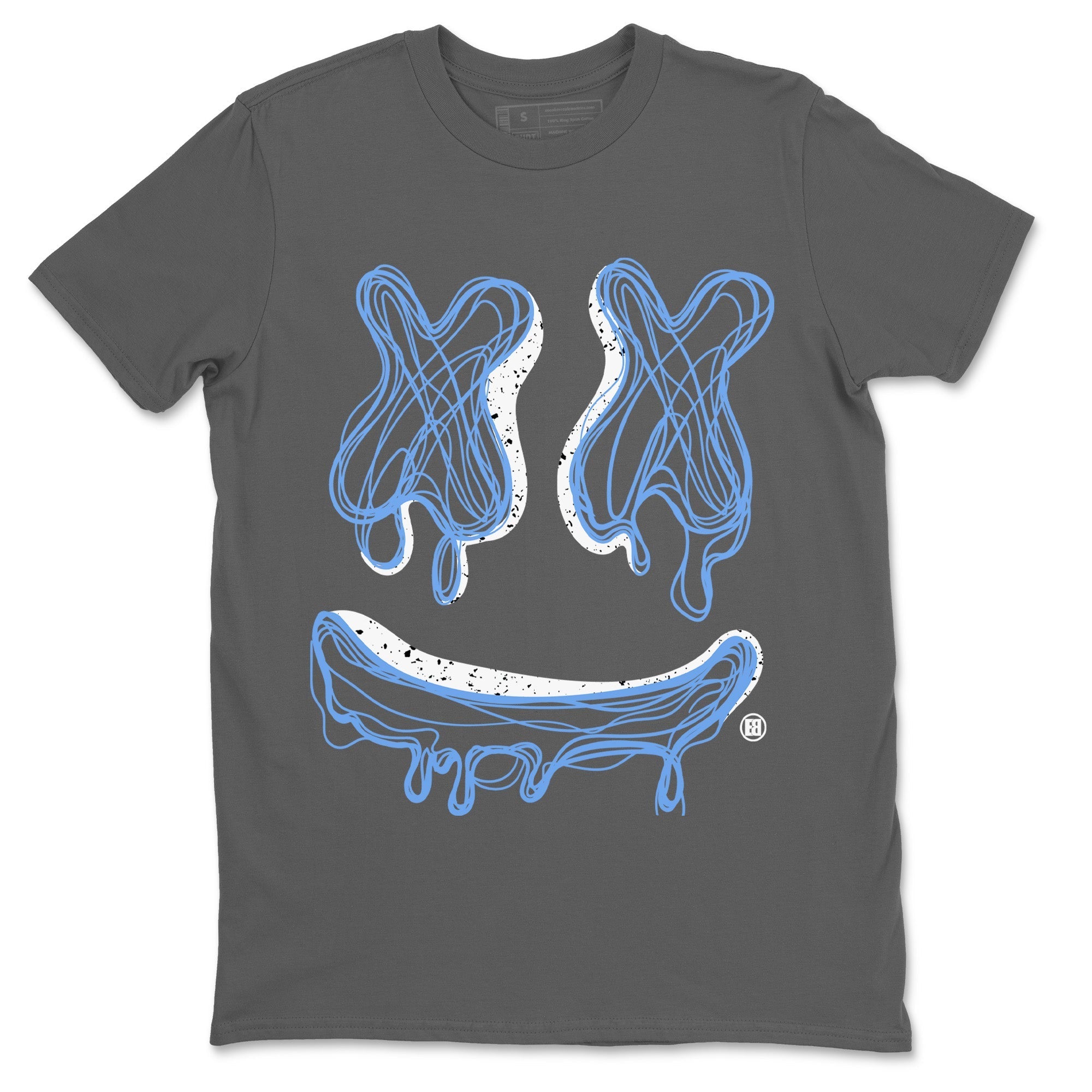 Smile Doodle snkmatch Tees - Air Jordan 5 UNC
