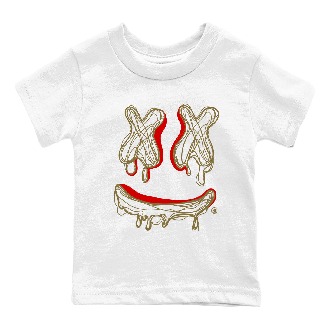 Smile Doodle snkmatch Tees Kids - Air Jordan 9 Olive