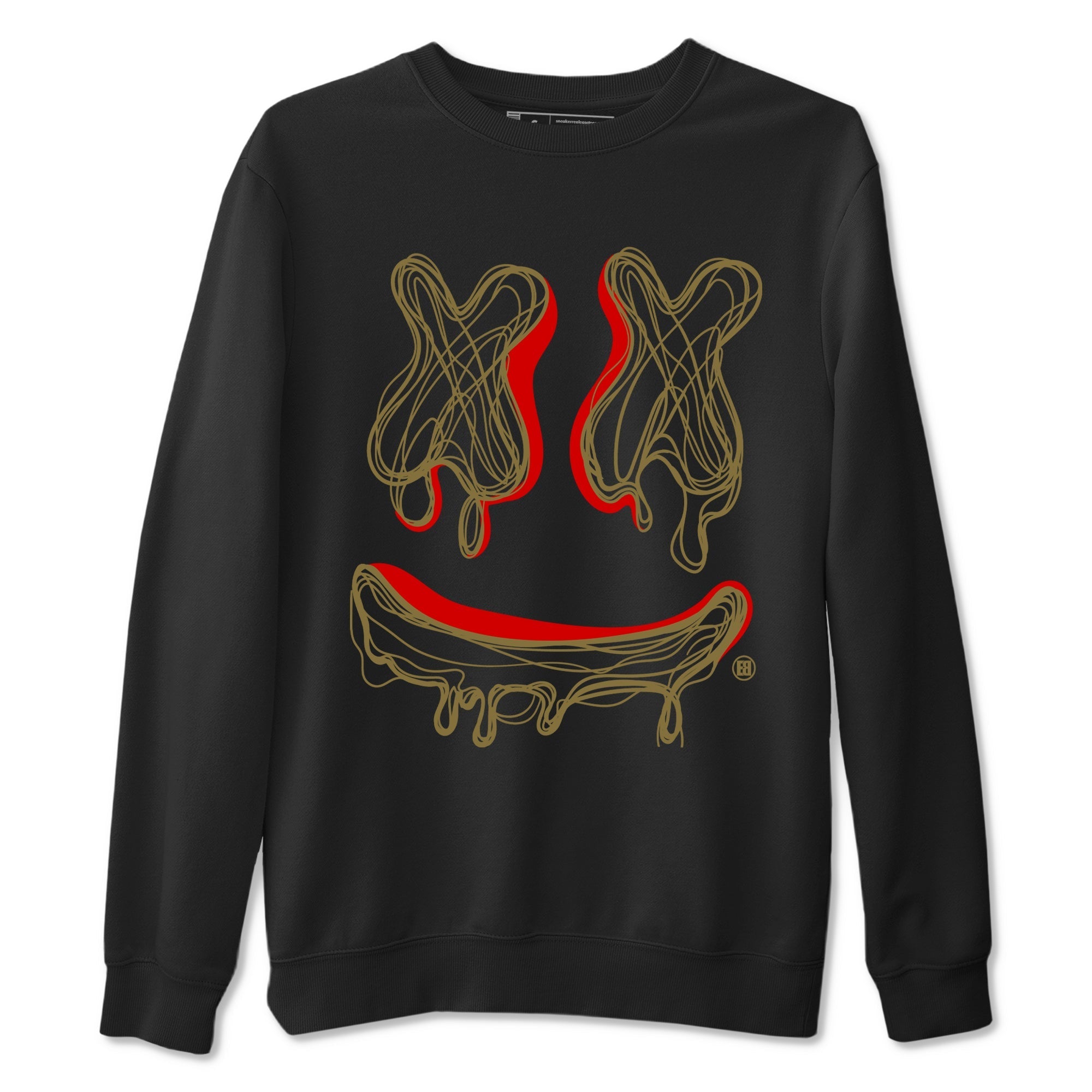 Smile Doodle snkmatch Tees - Air Jordan 9 Olive