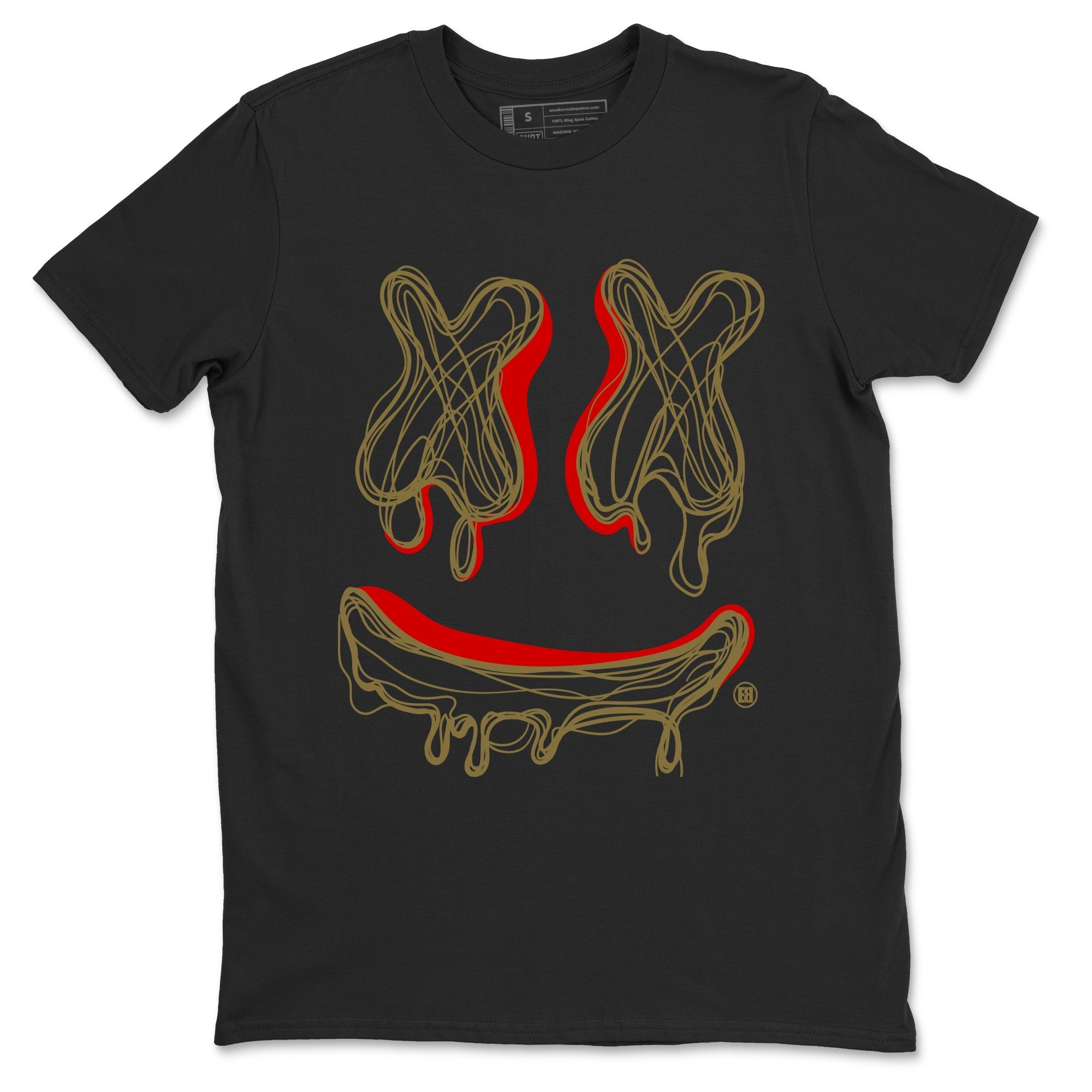 Smile Doodle snkmatch Tees - Air Jordan 9 Olive