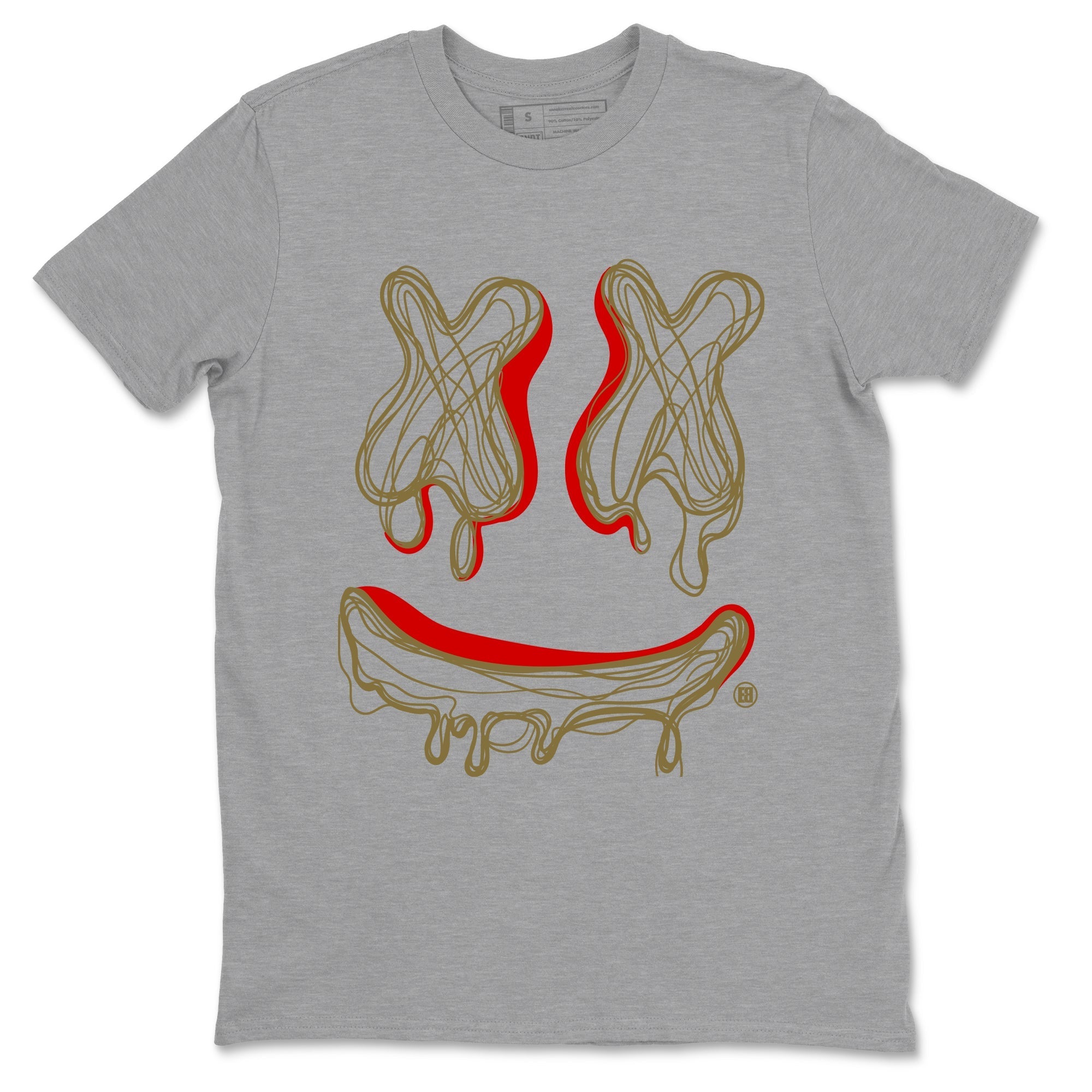 Smile Doodle snkmatch Tees - Air Jordan 9 Olive