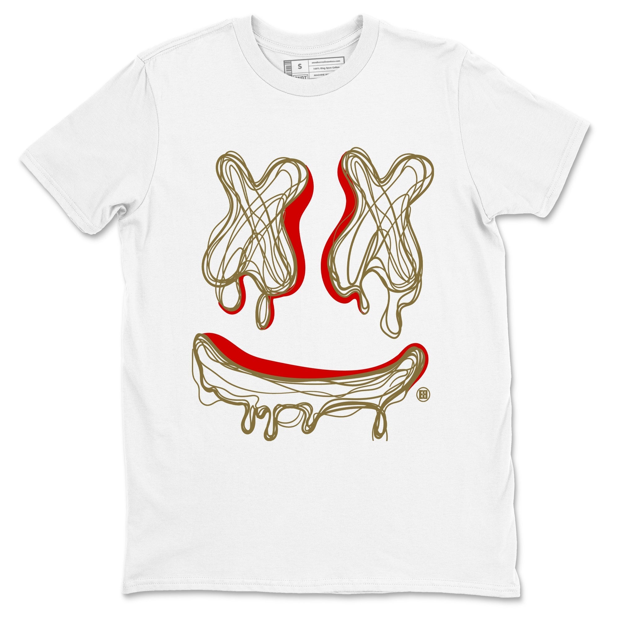 Smile Doodle snkmatch Tees - Air Jordan 9 Olive