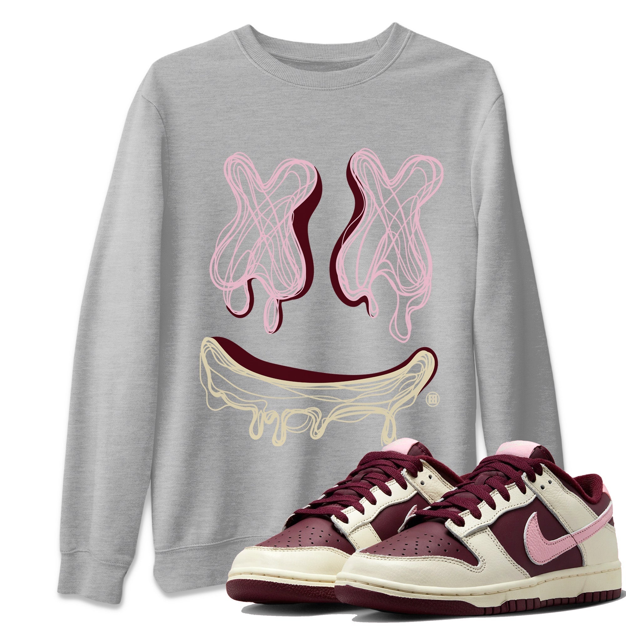 Smile Doodle snkmatch Tees - Dunk Valentines Day