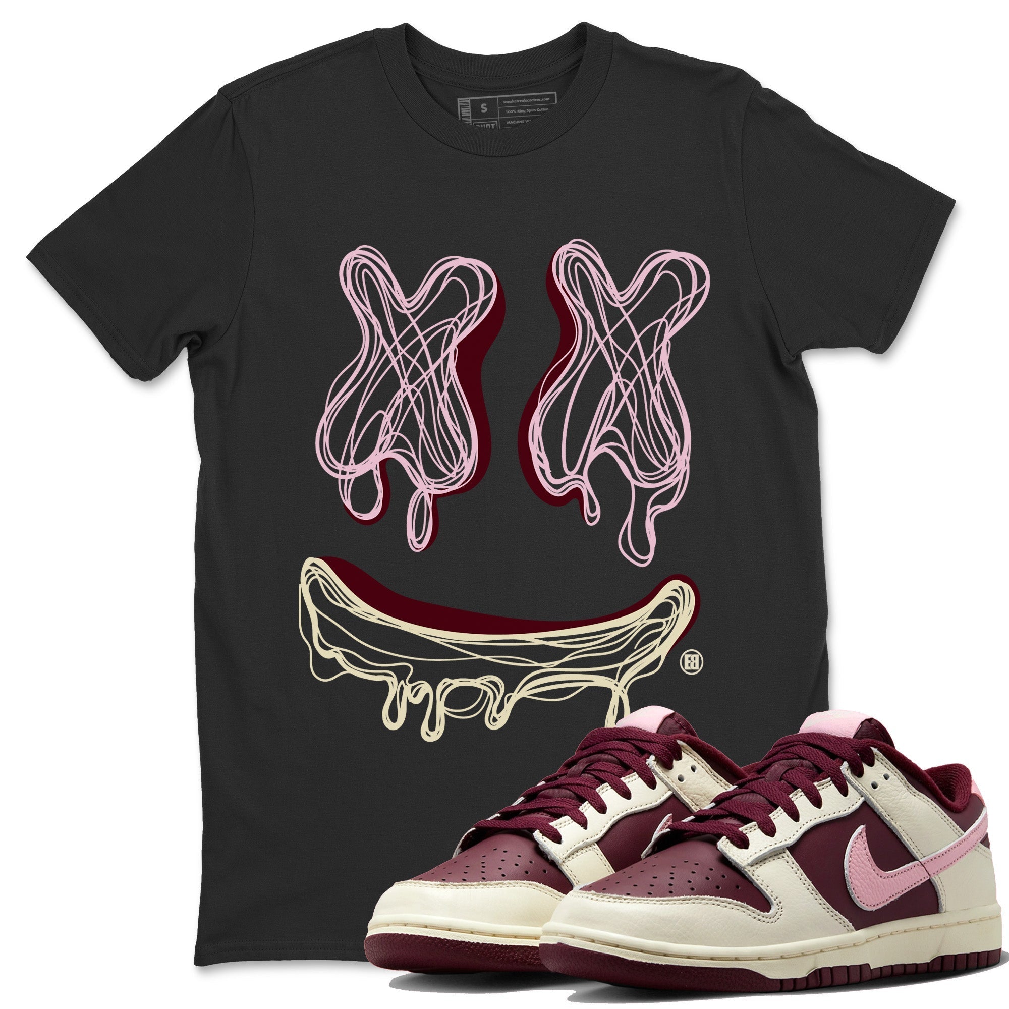 Smile Doodle snkmatch Tees - Dunk Valentines Day