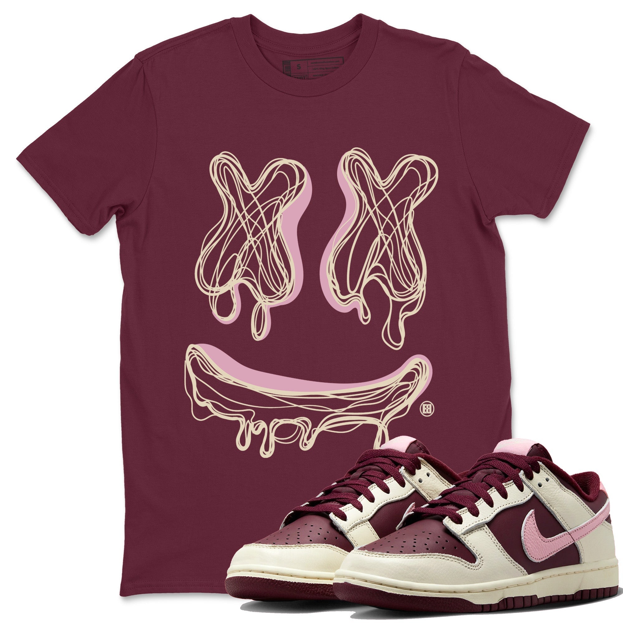 Smile Doodle snkmatch Tees - Dunk Valentines Day