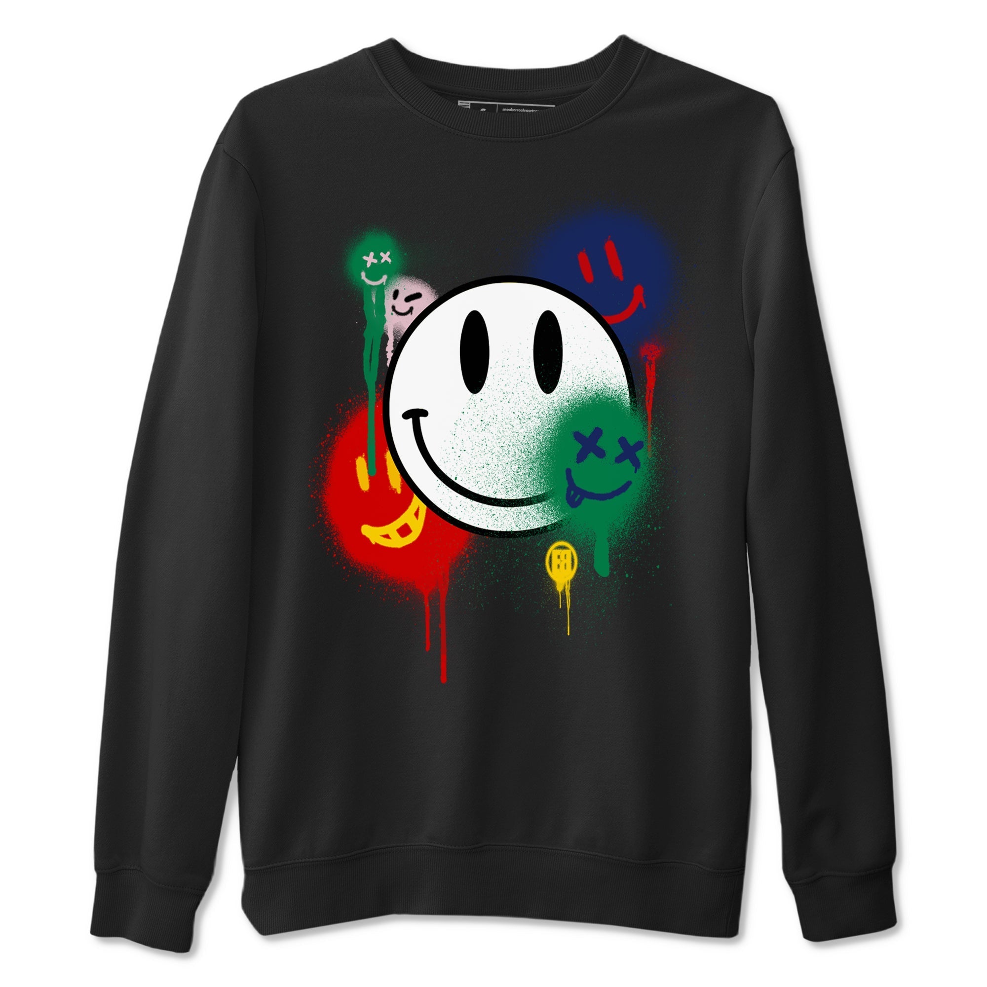 Smile Painting snkmatch Tees - Air Force 3 Blue Void and Tour Yellow