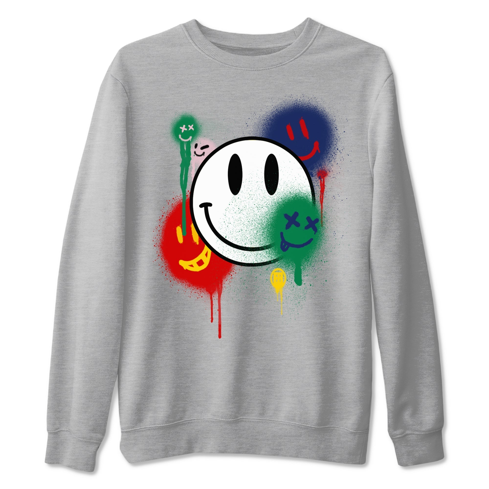 Smile Painting snkmatch Tees - Air Force 3 Blue Void and Tour Yellow