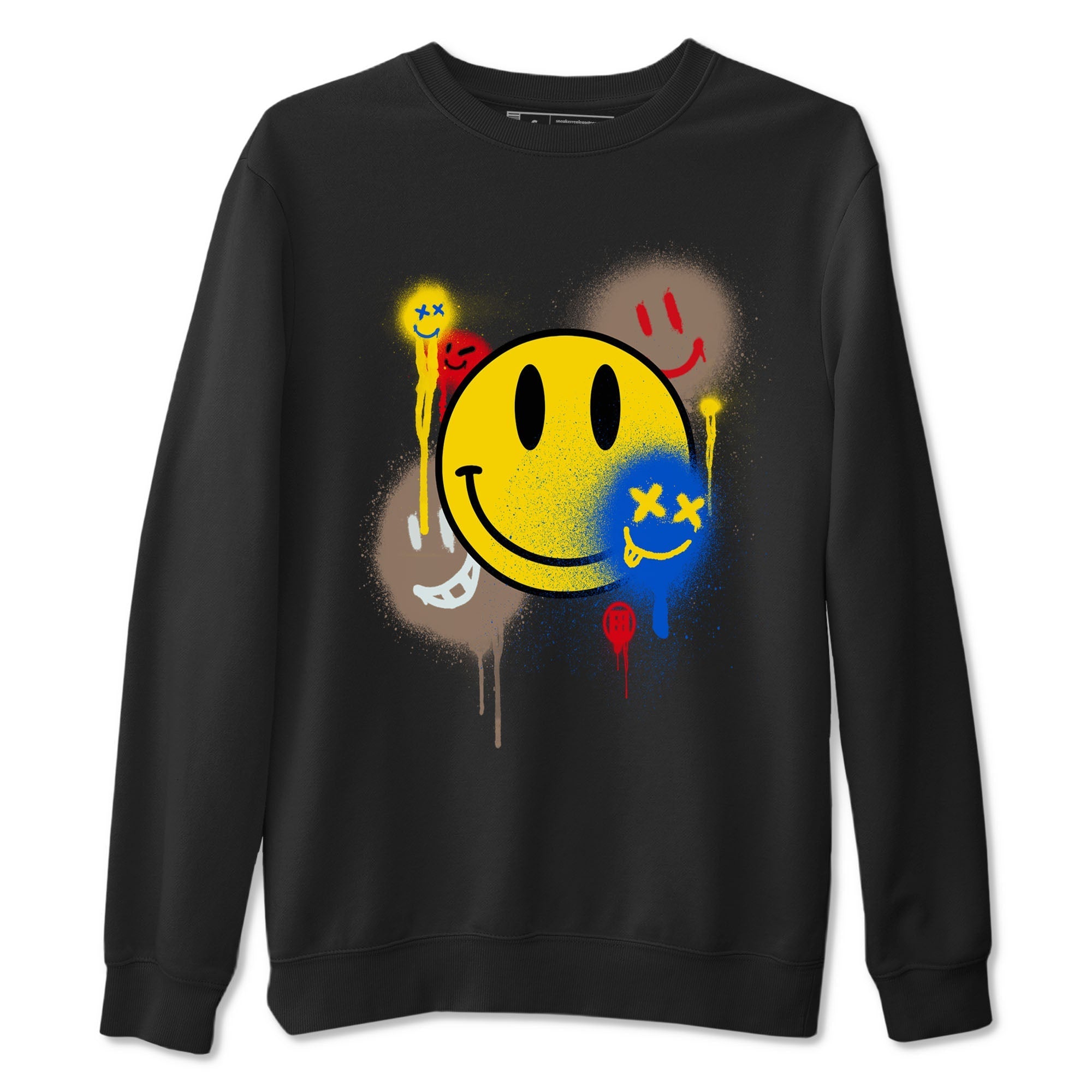 Smile Painting snkmatch Tees - Air Jordan 1 Travis Scott Canary