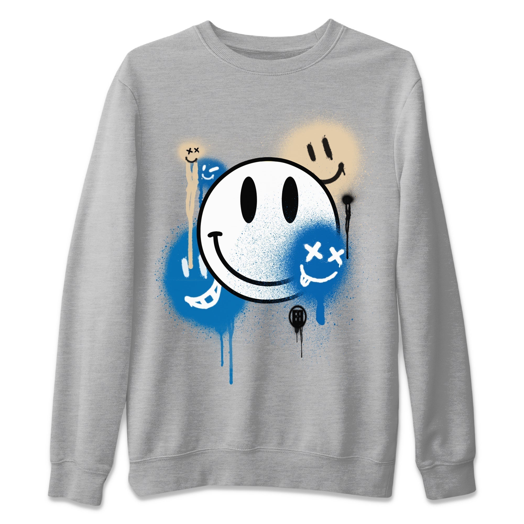 Smile Painting Unisex Tops - Air Jordan 1 Travis Scott Fragment