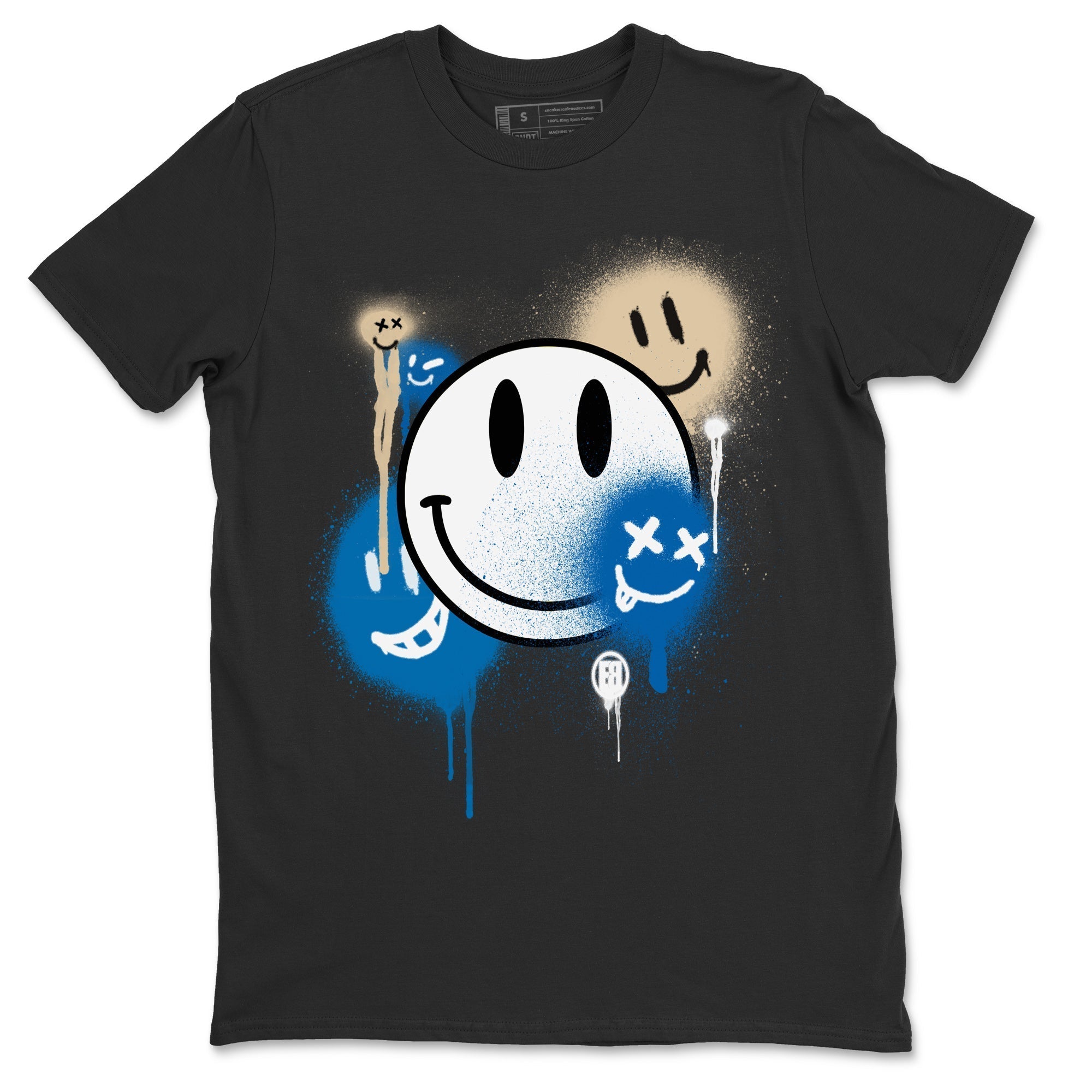 Smile Painting Unisex Tops - Air Jordan 1 Travis Scott Fragment