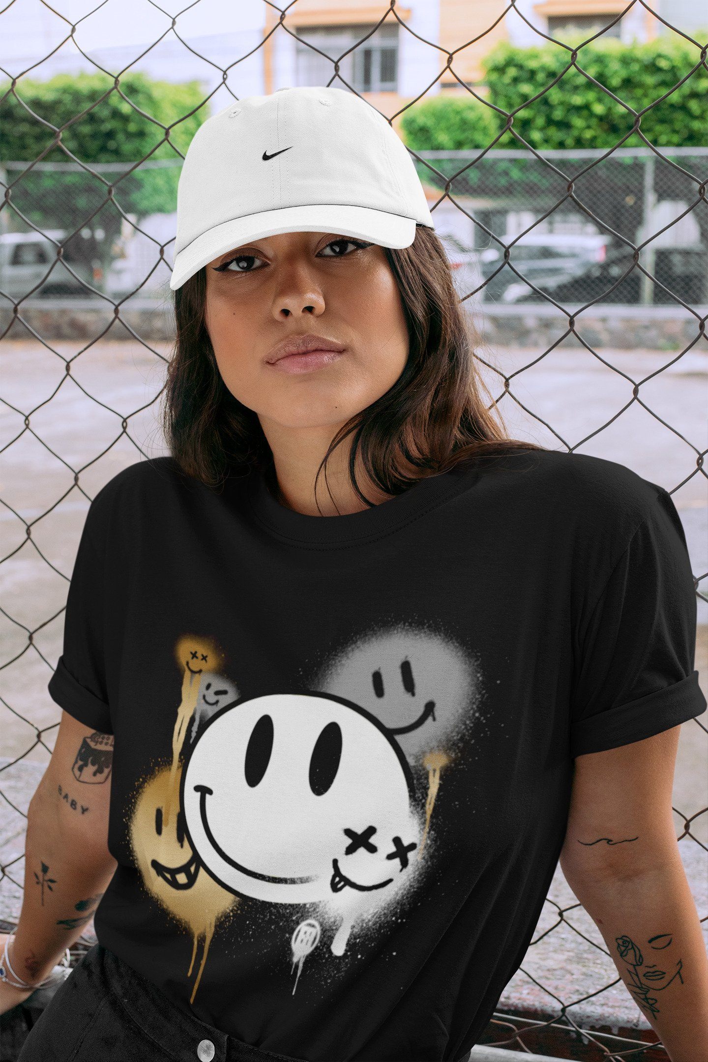 Smile Painting Unisex Tops - Air Jordan 12 Royalty