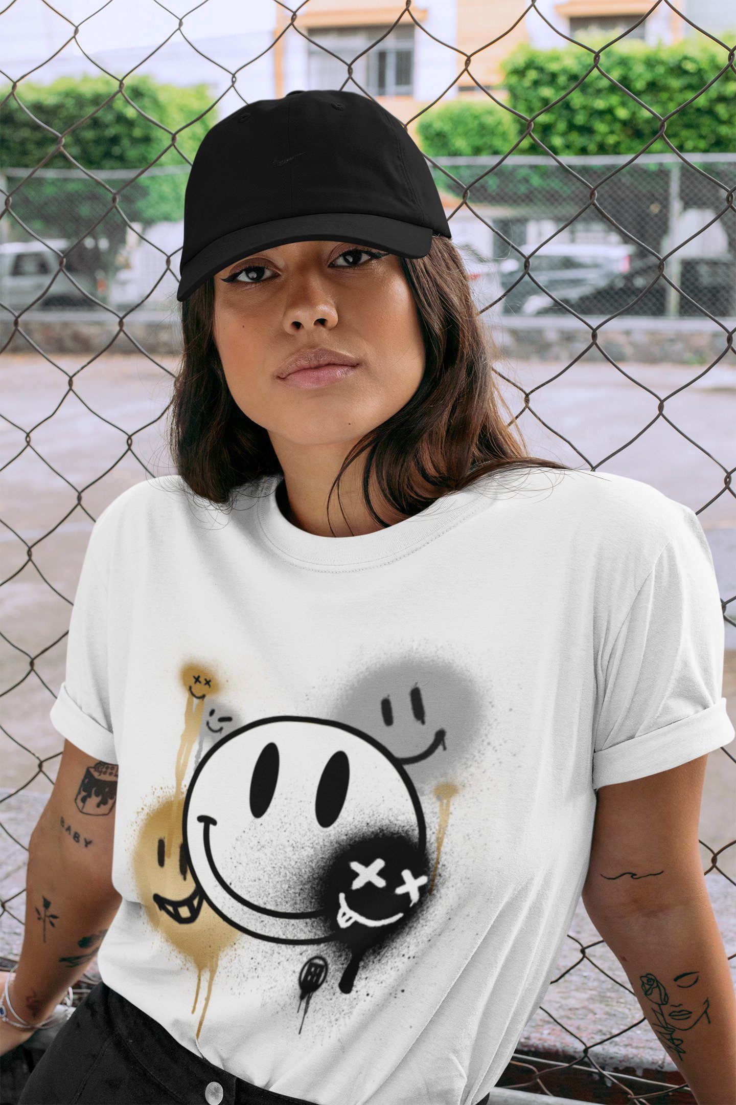 Smile Painting Unisex Tops - Air Jordan 12 Royalty