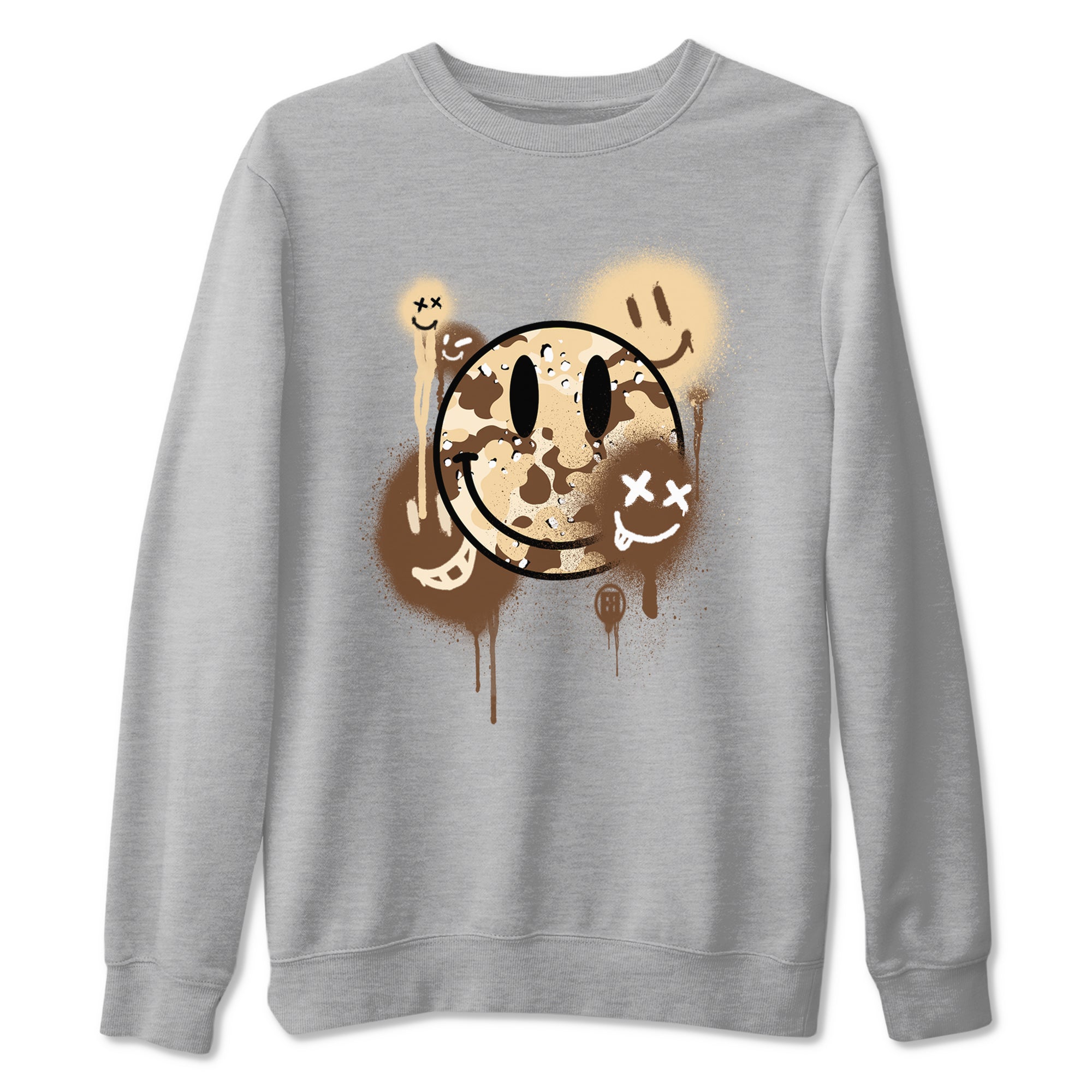 Smile Painting snkmatch Tees - Air Jordan 3 Desert Camo