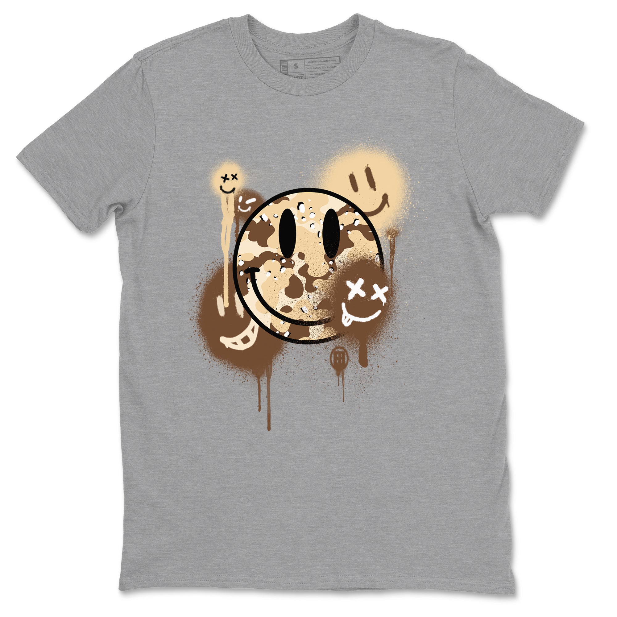 Smile Painting snkmatch Tees - Air Jordan 3 Desert Camo