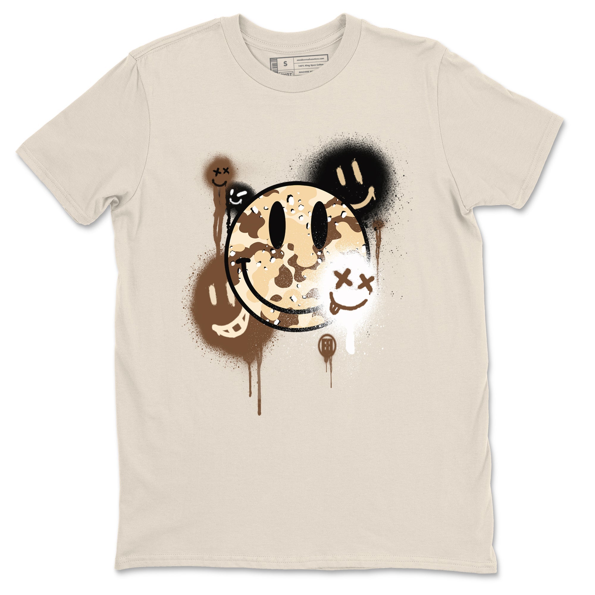 Smile Painting snkmatch Tees - Air Jordan 3 Desert Camo
