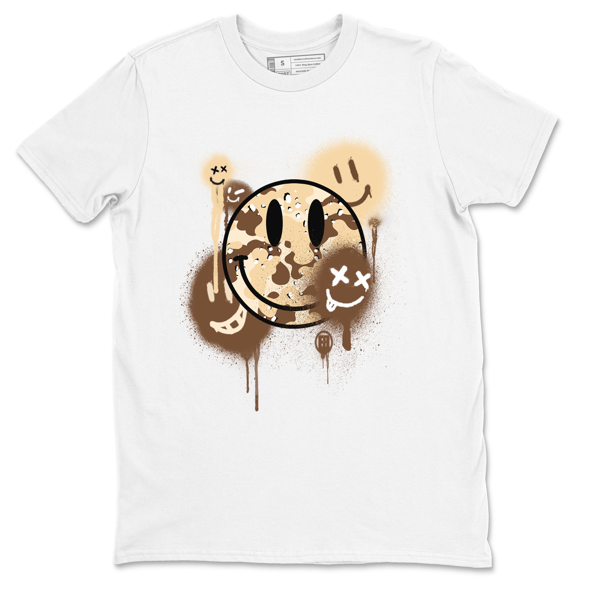 Smile Painting snkmatch Tees - Air Jordan 3 Desert Camo