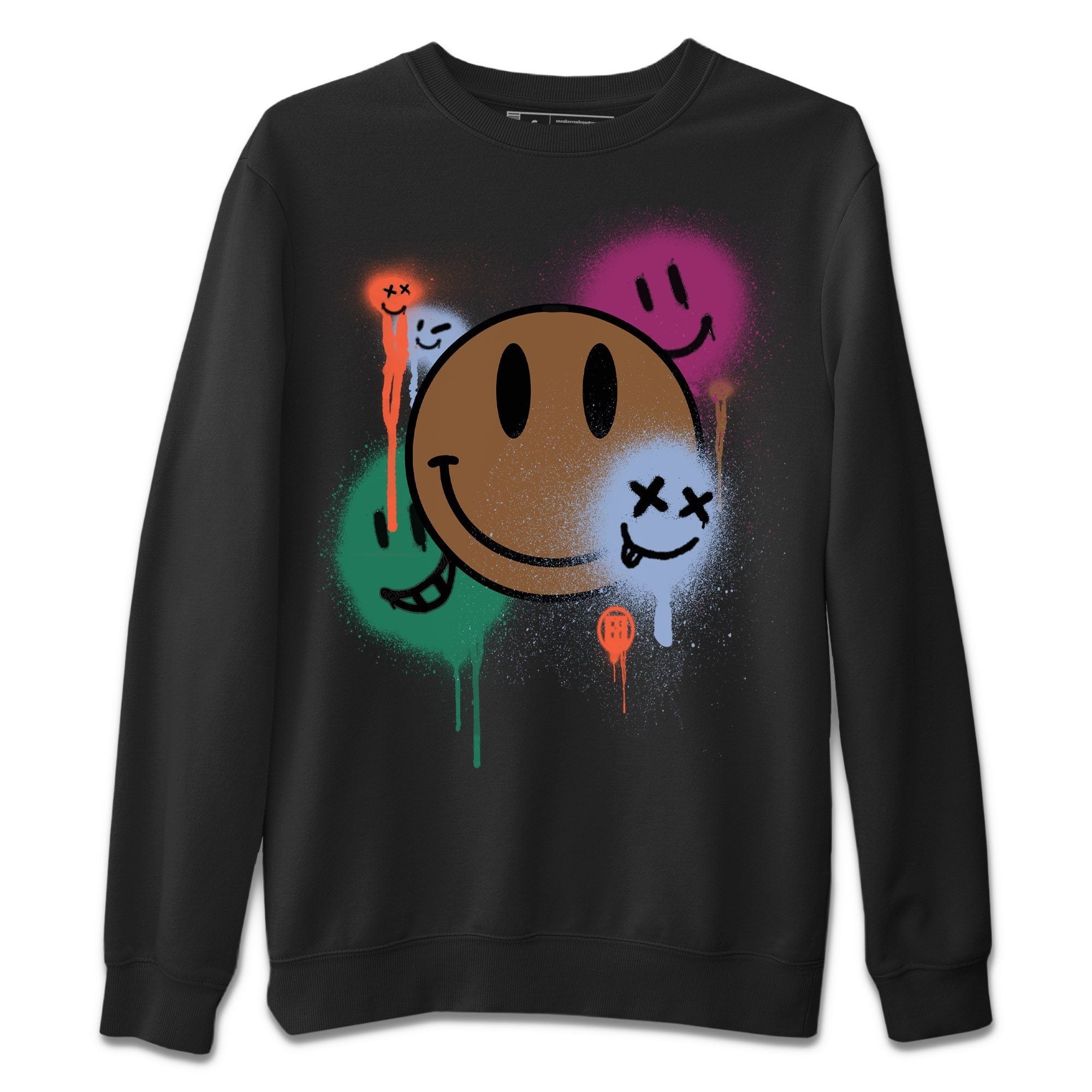 Smile Painting Unisex Tops - Air Jordan 1 Hand Crafted