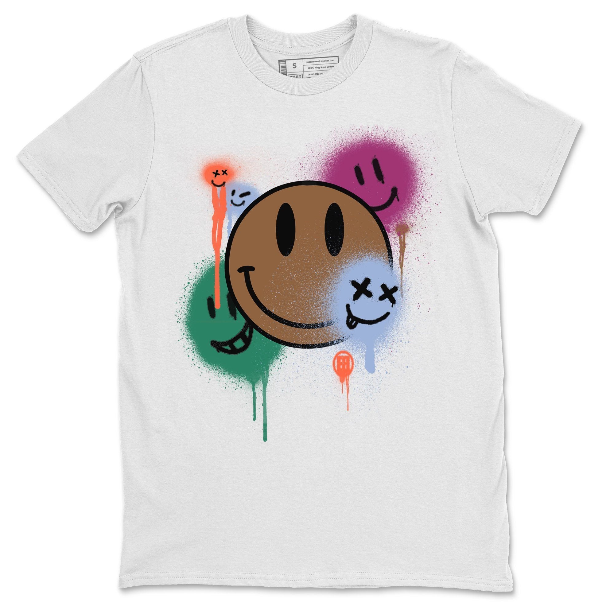 Smile Painting Unisex Tops - Air Jordan 1 Hand Crafted