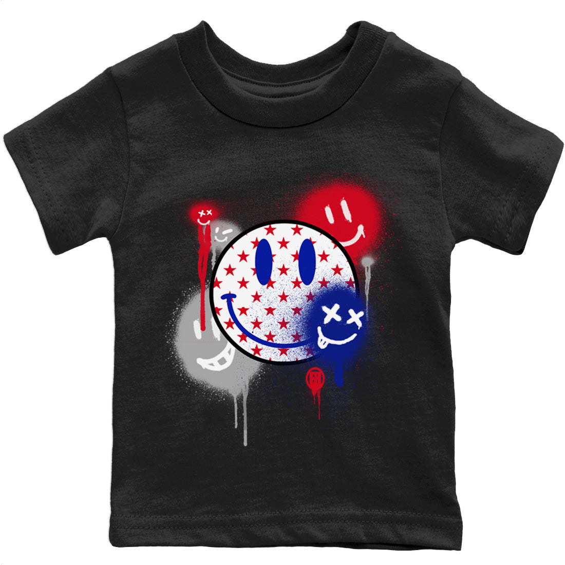 Smile Painting Kids Tops - Air Jordan 1 Newstalgia