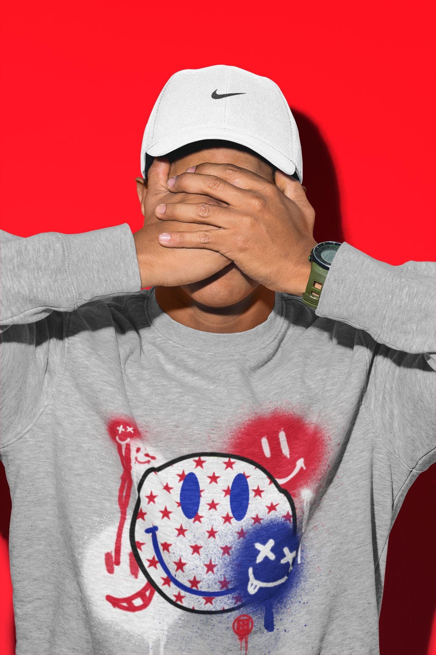 Smile Painting Unisex Tops - Air Jordan 1 Newstalgia