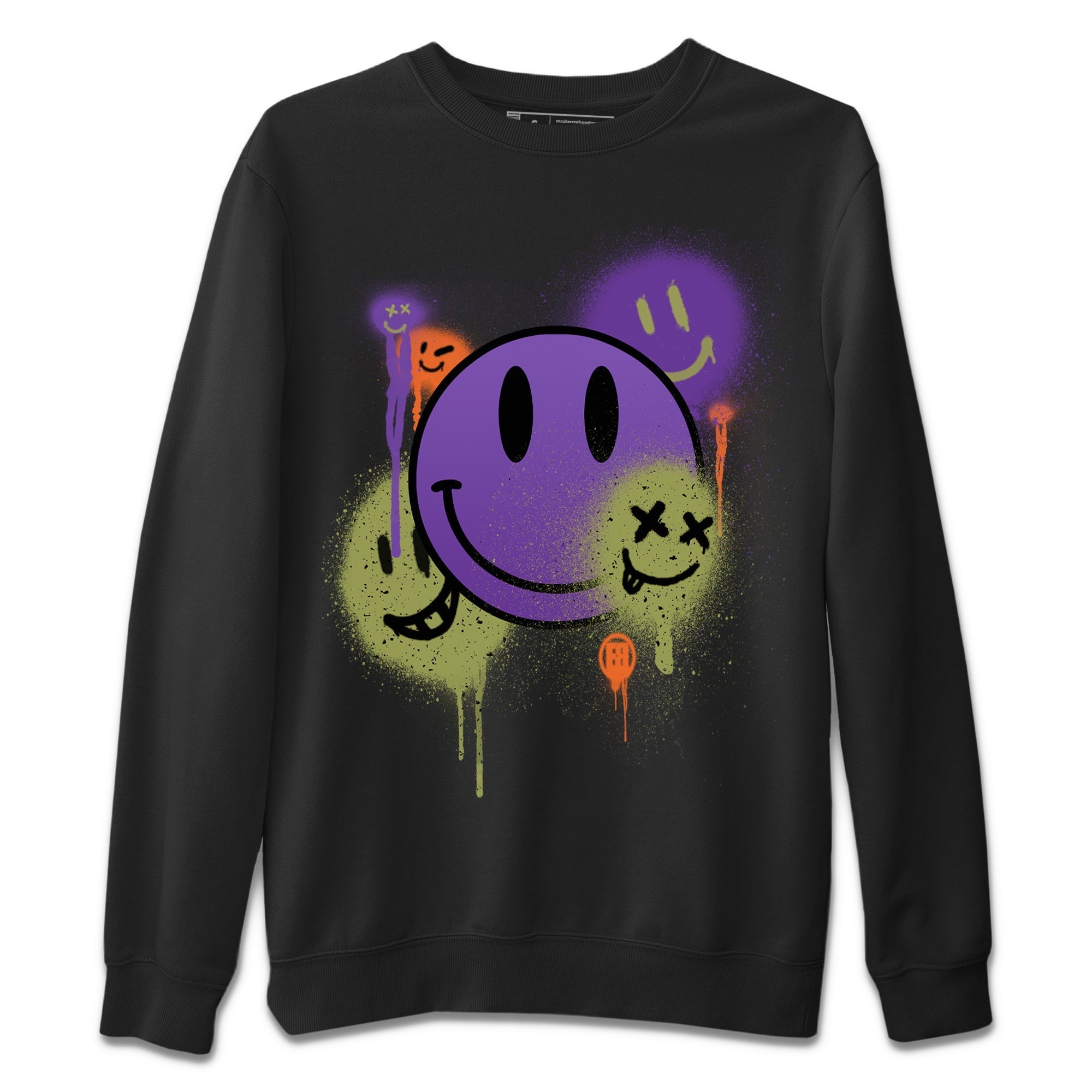 Smile Painting Unisex Tops - Air Jordan 4 Canyon Purple