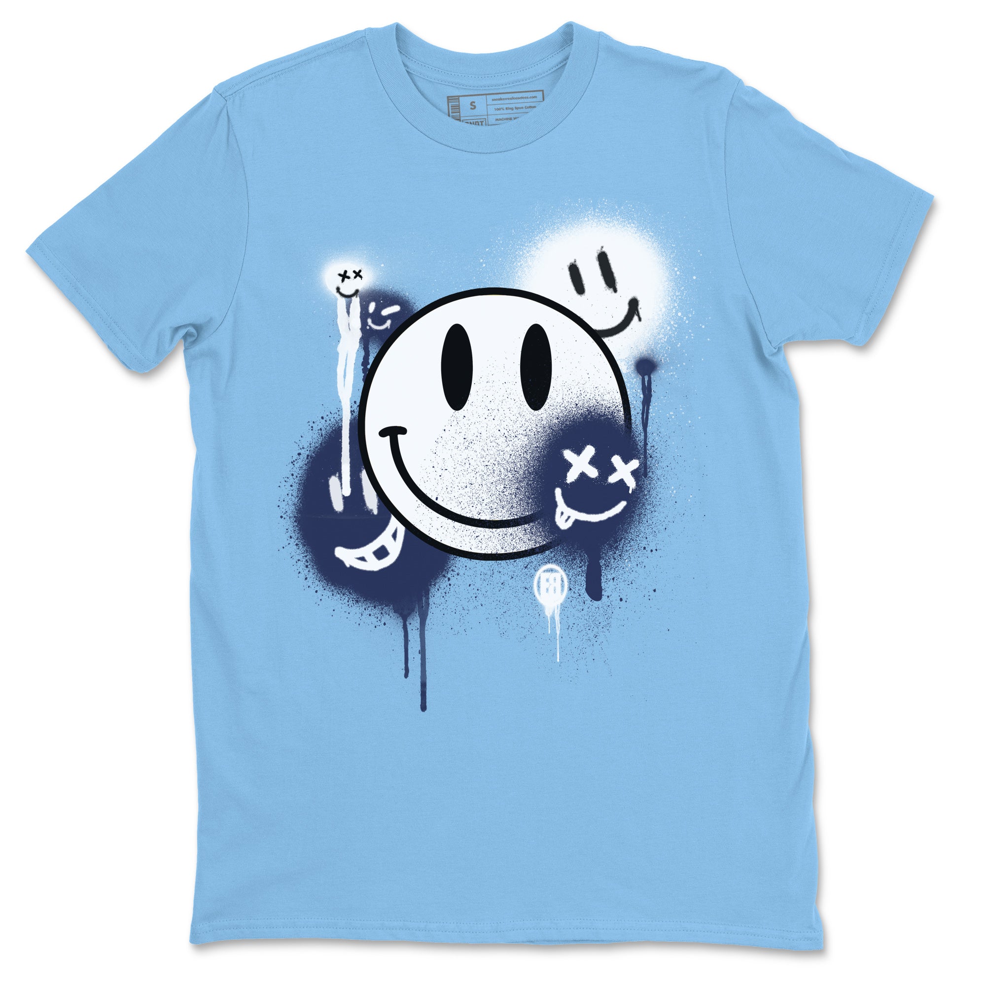 Smile Painting Unisex Tops - Air Jordan 6 UNC
