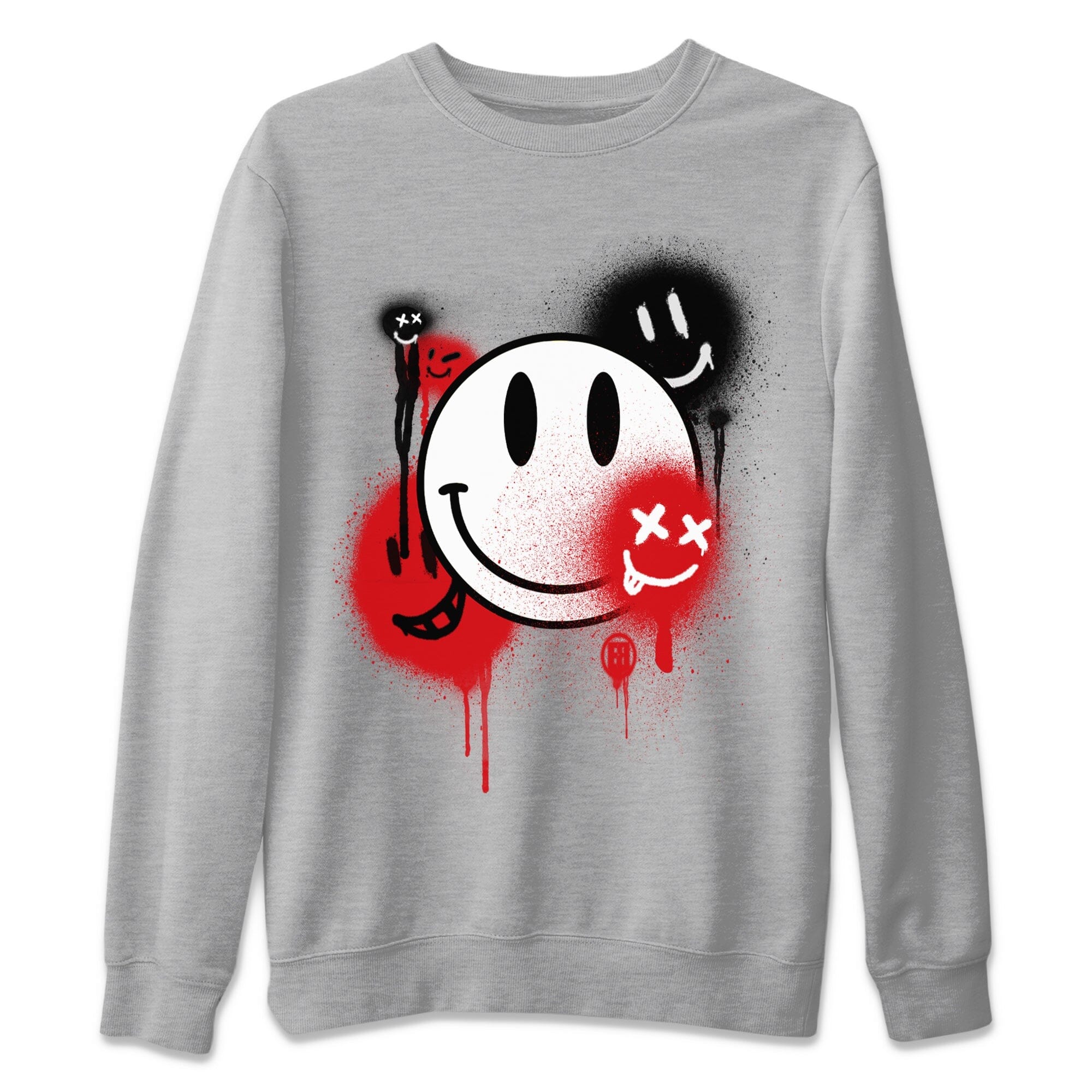 Smile Painting Unisex Tops - Air Jordan 5 Fire Red