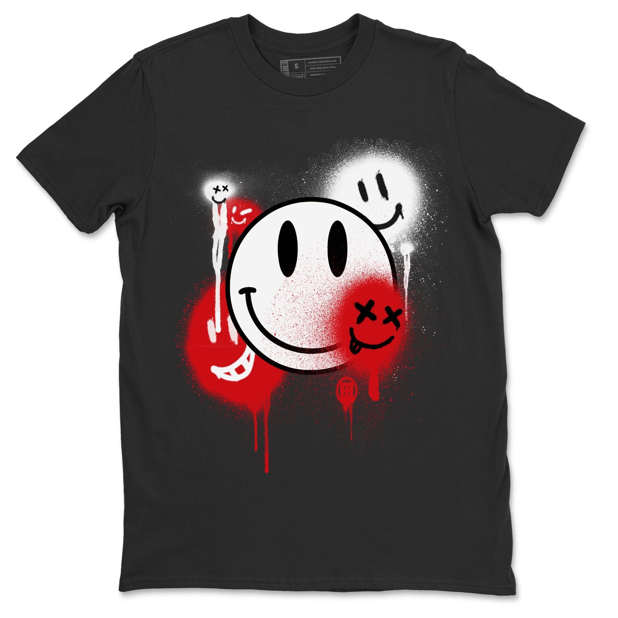 Smile Painting Unisex Tops - Air Jordan 5 Fire Red