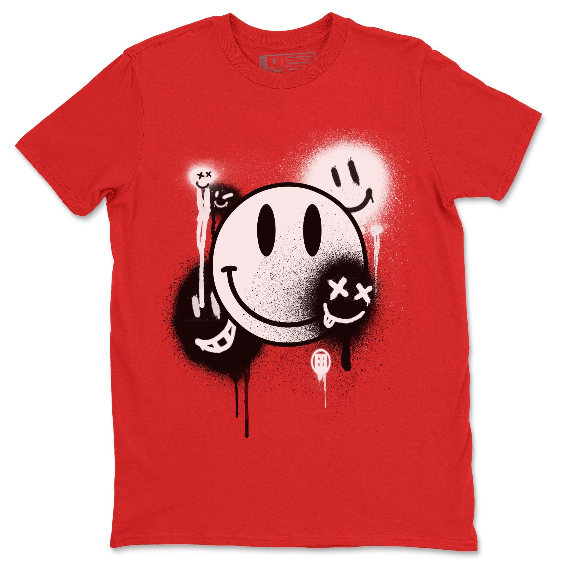 Smile Painting Unisex Tops - Air Jordan 5 Fire Red