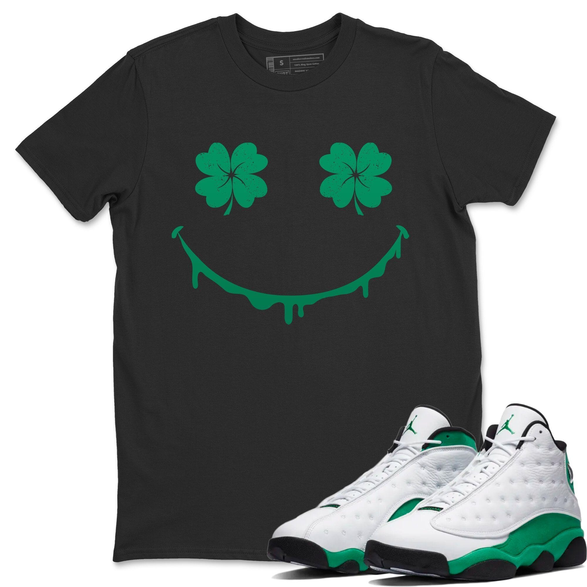 Smile Face Unisex Tops - Air Jordan 13 Lucky Green